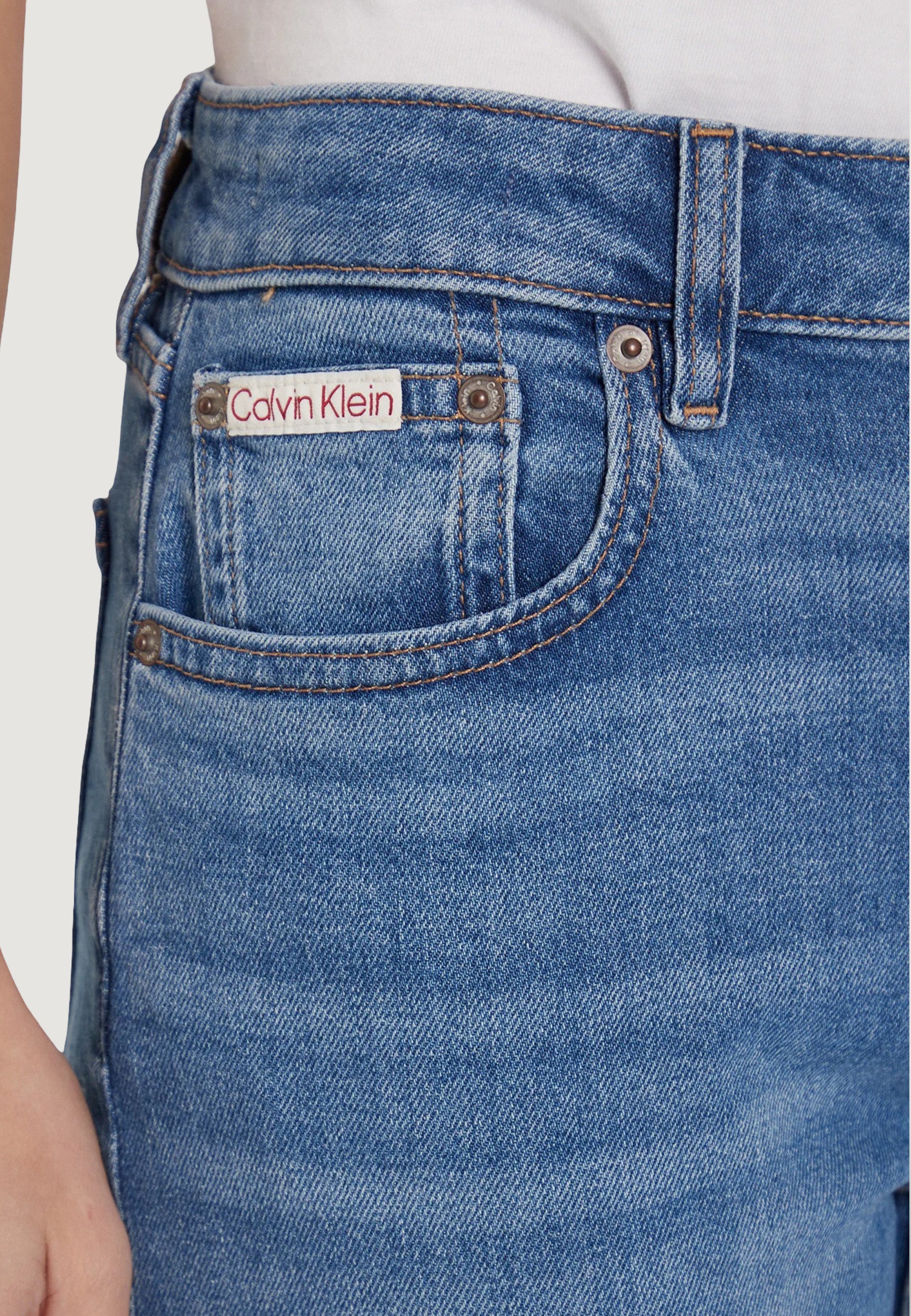 Jeans slim Calvin Klein Jeans MID RISE SLIM INDIGO
