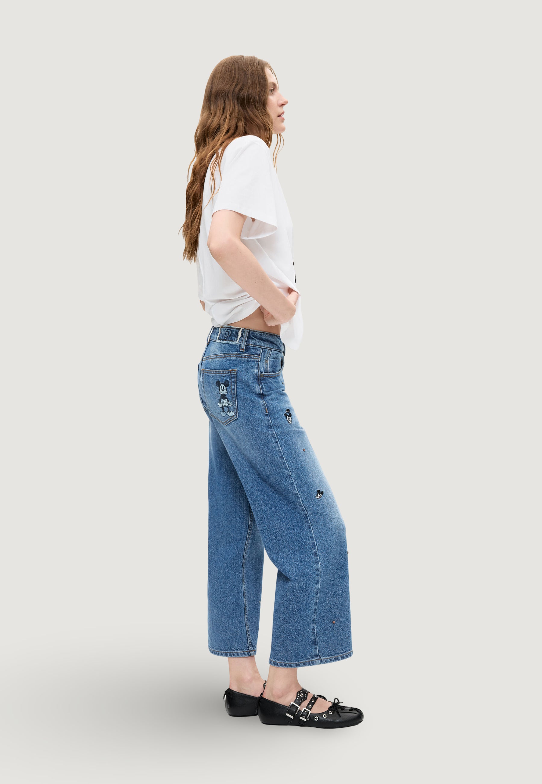 Jeans slim Desigual DENIM_MICKEYM