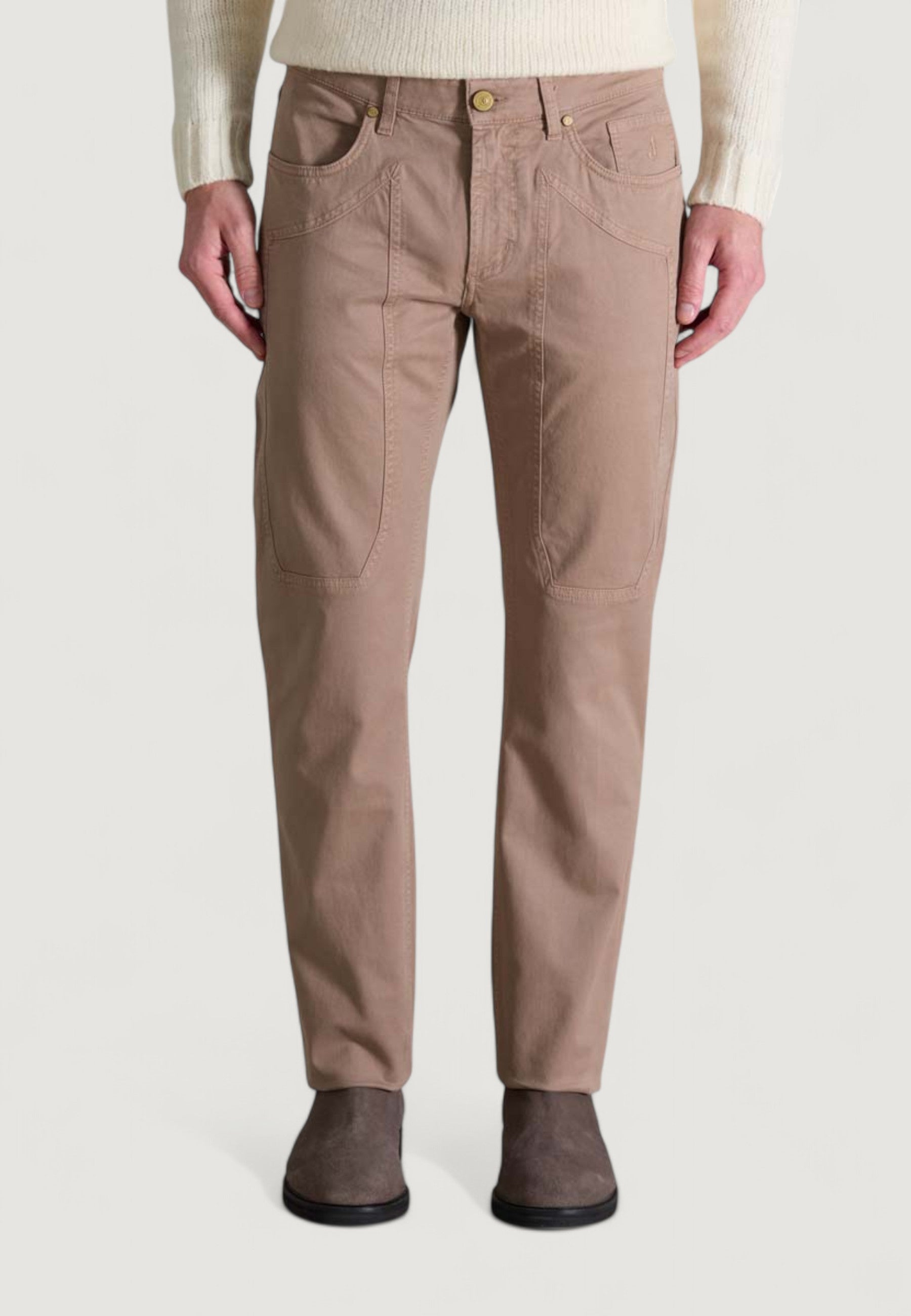 Pantaloni slim Jeckerson JOHN 5 TASCHE TOPPA