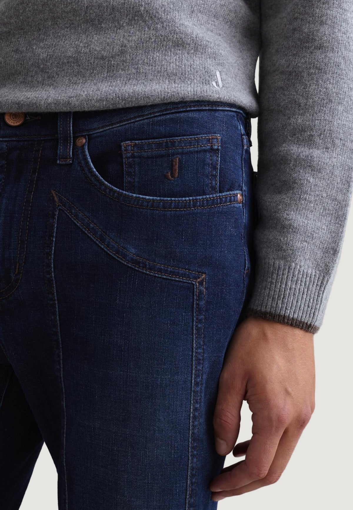 Jeans slim Jeckerson JOHN 5 TASCHE TOPPA SLIM