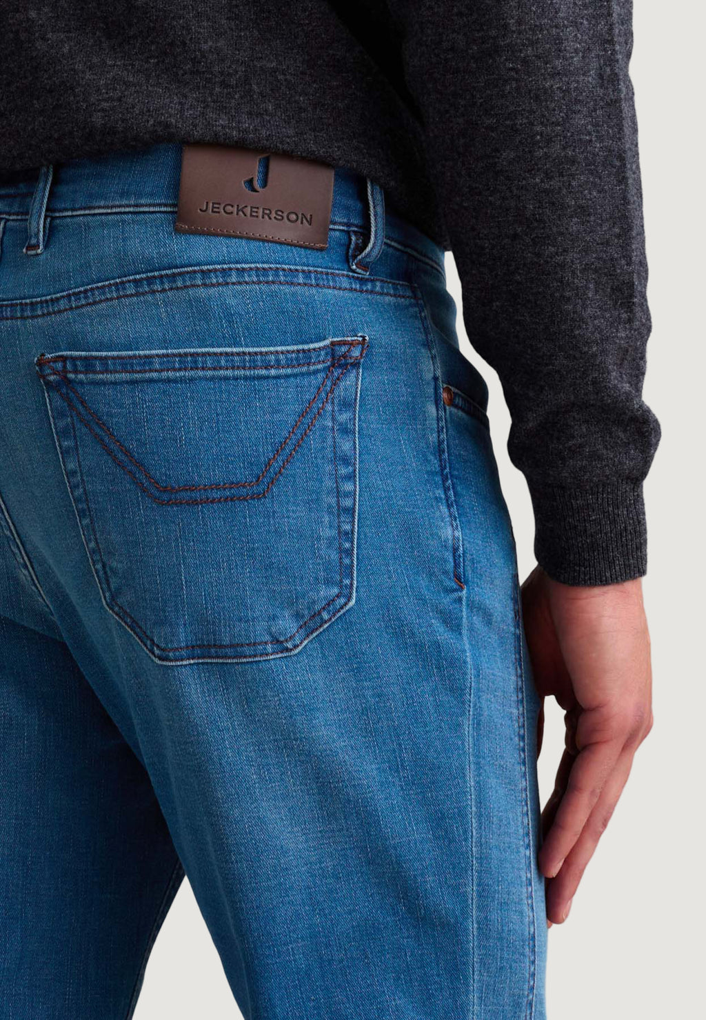 Jeans slim Jeckerson JOHN 5 TASCHE TOPPA SLIM
