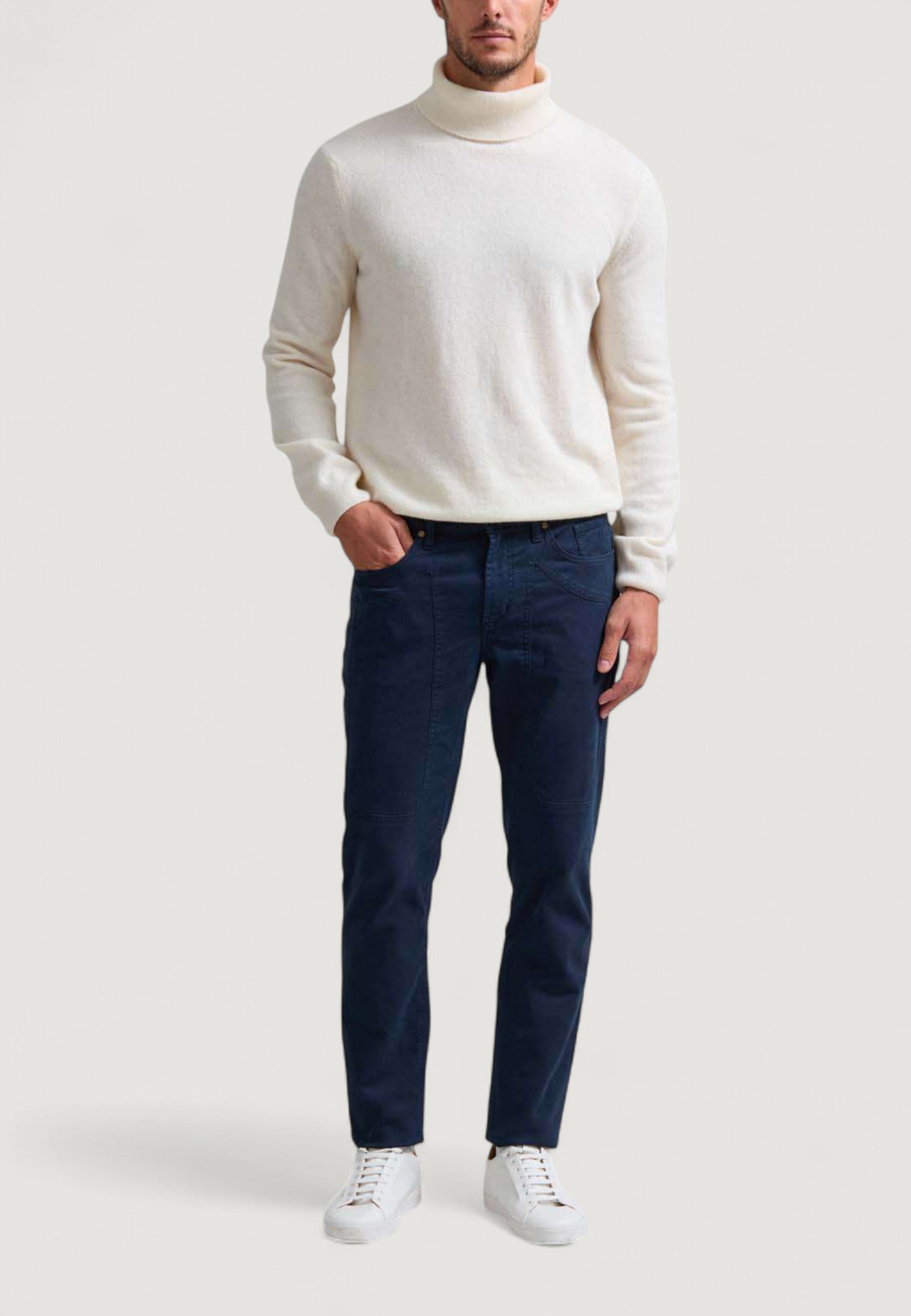 Pantaloni slim Jeckerson JOHN 5 TASCHE TOPPA