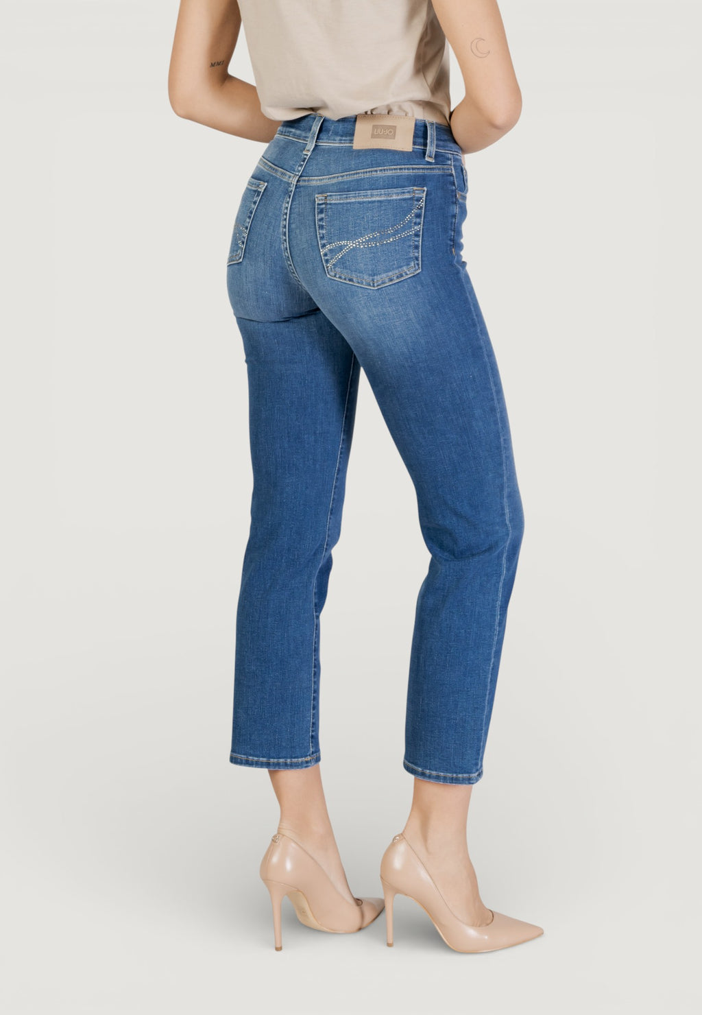 Jeans slim Liu-Jo ECS PANT.AUTHEN.SLIM ANKLE R.W