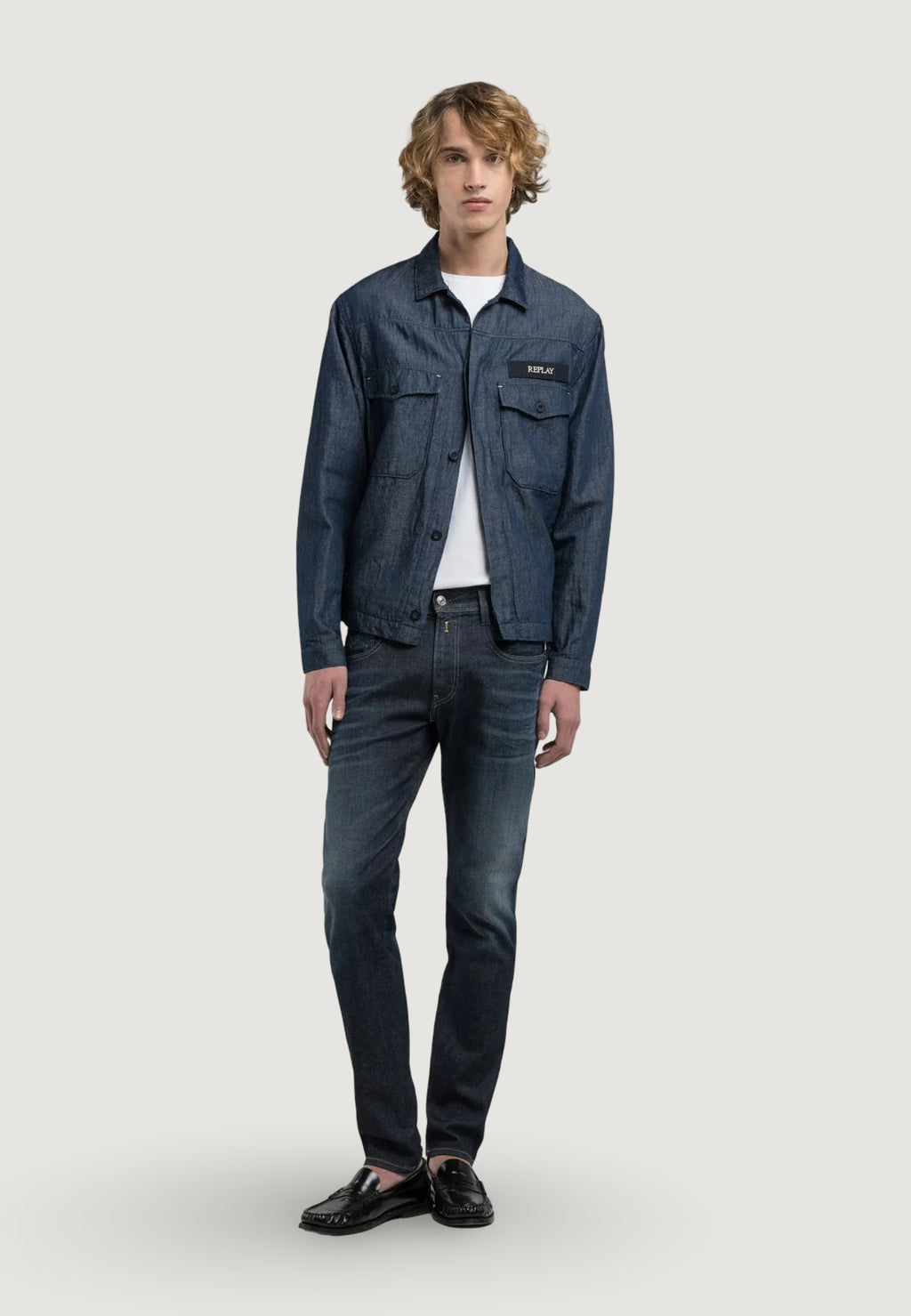 Jeans slim Replay ANBASS