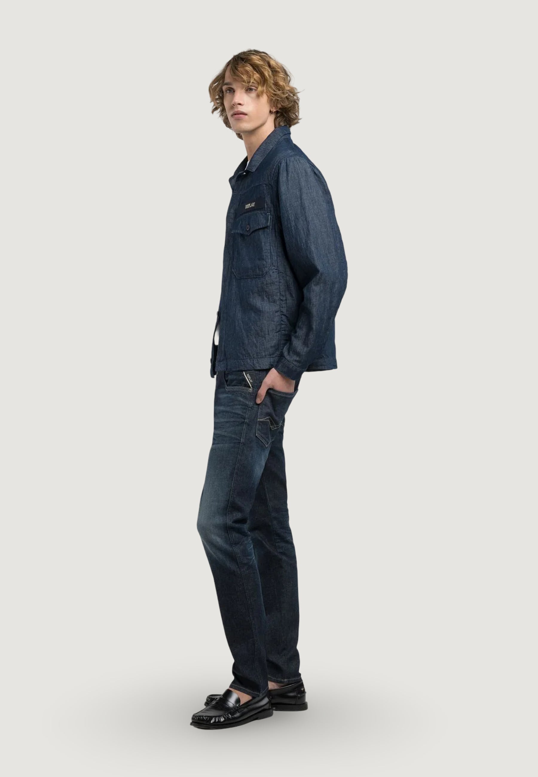 Jeans slim Replay ANBASS