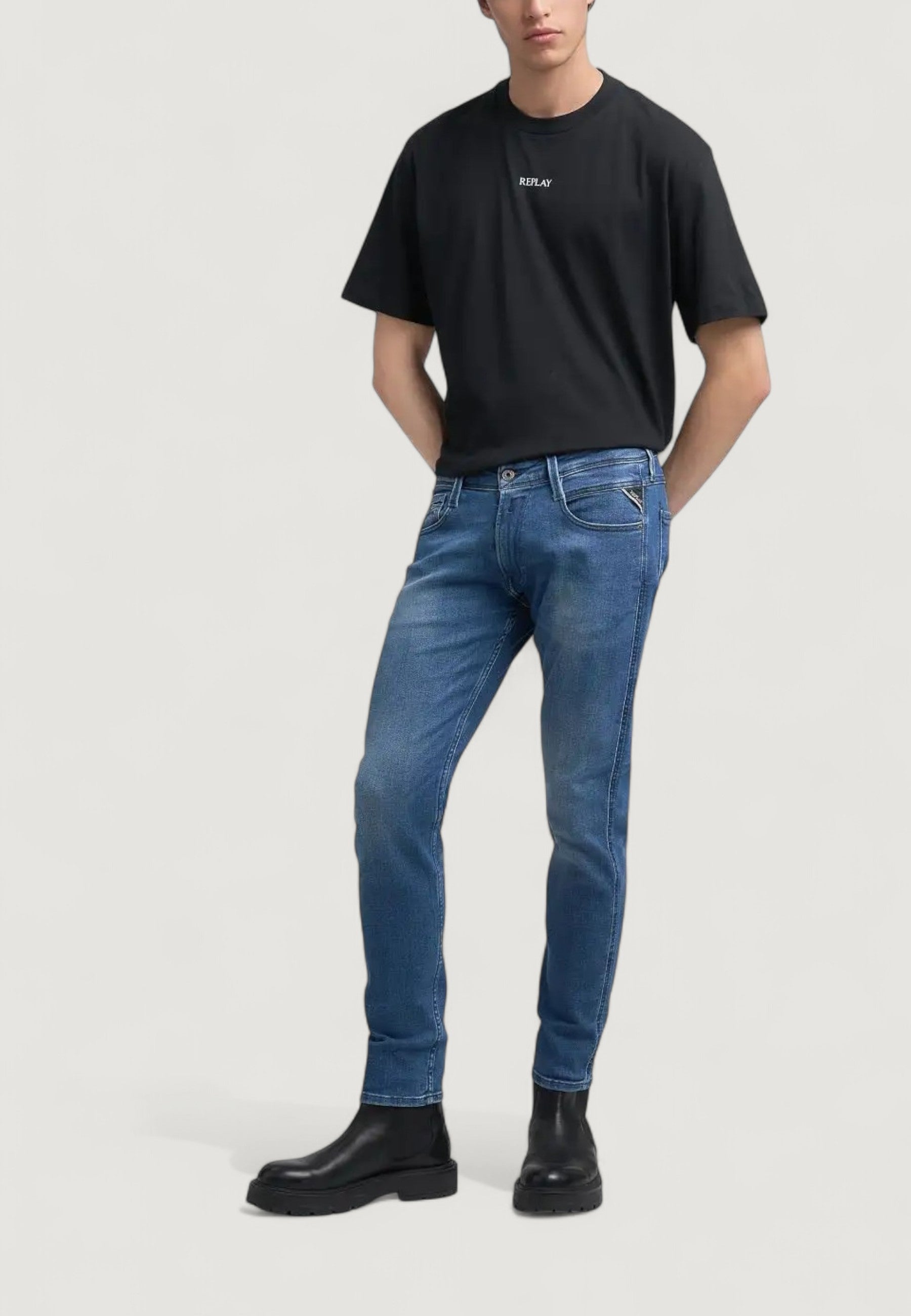 Jeans slim Replay M914  .000.261 C39