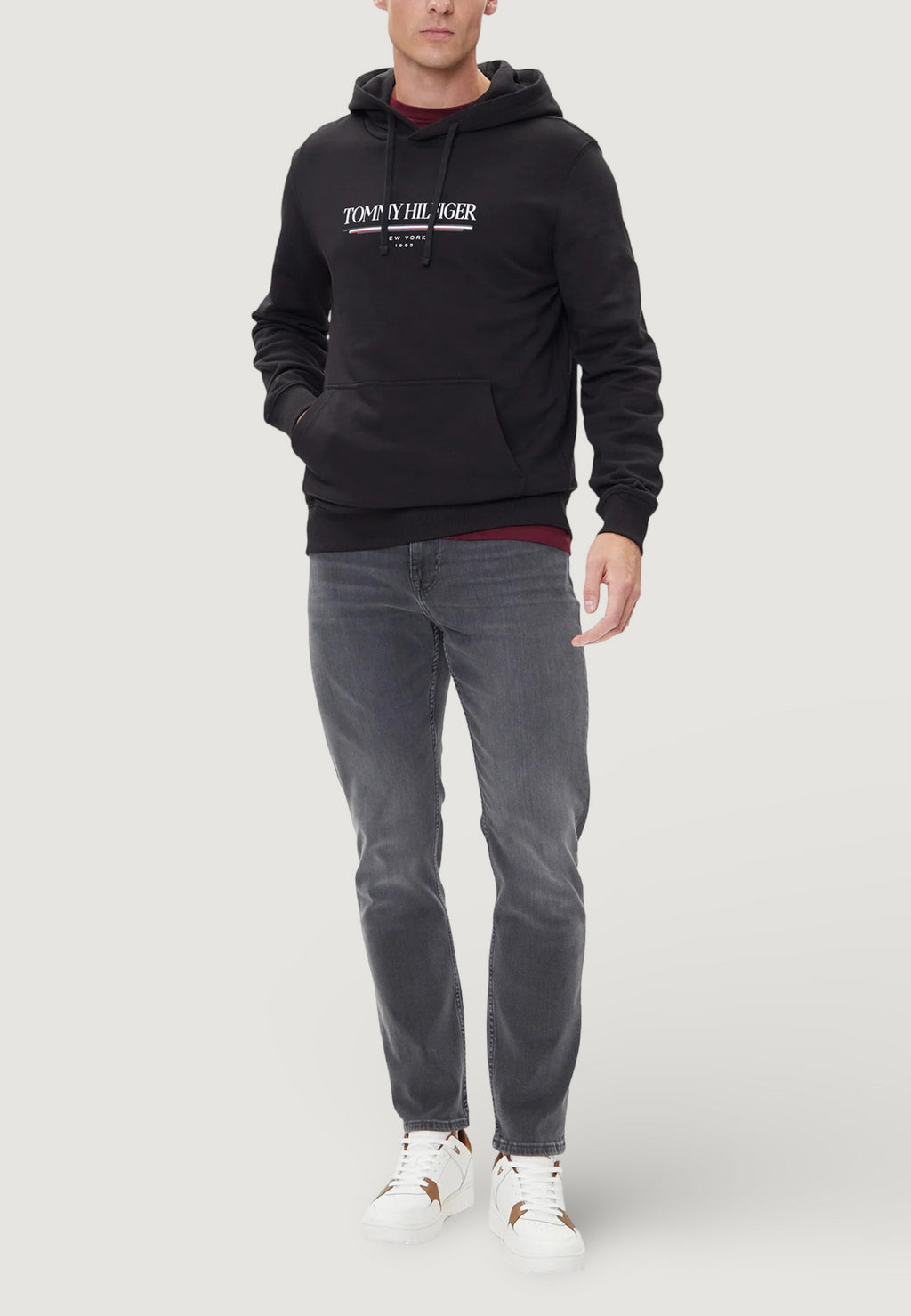 Jeans slim Tommy Hilfiger SLIM BLEECKER PSTR V