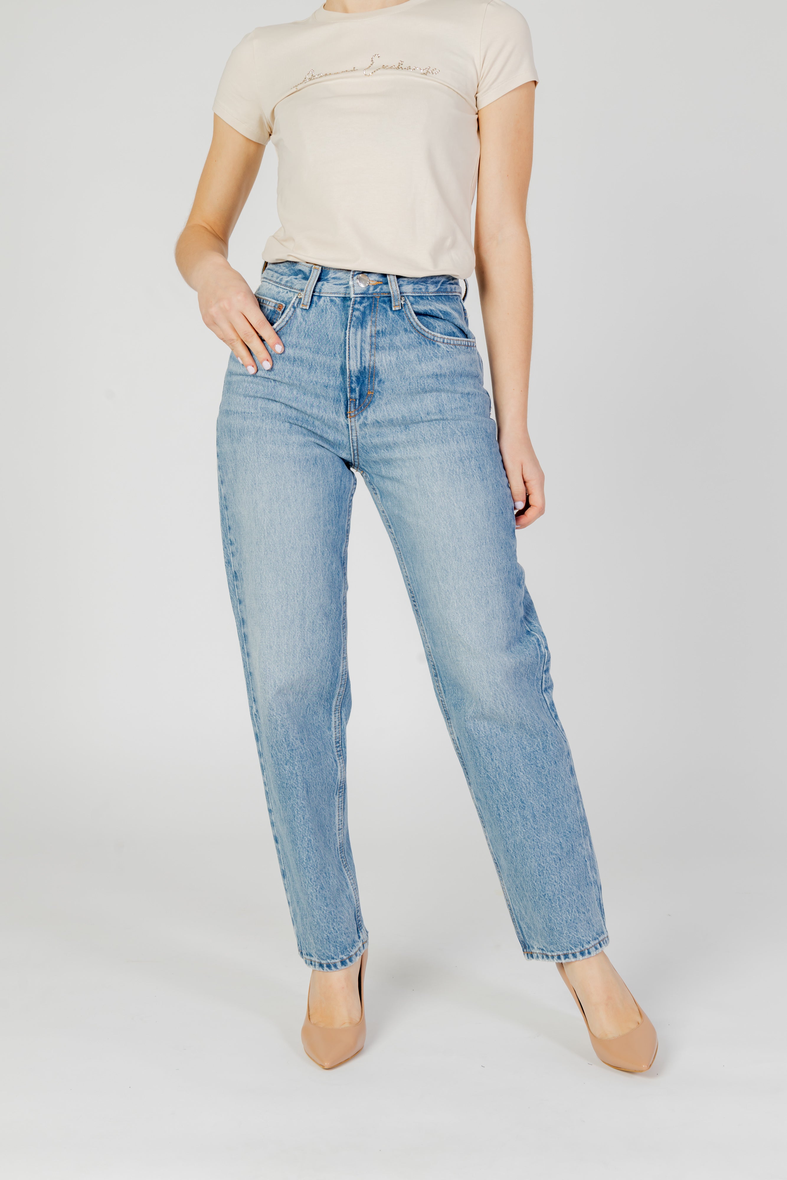 Jeans slouchy e balloon Only ONLROBYN MW STR LO AK DNM DOT536 NOOS