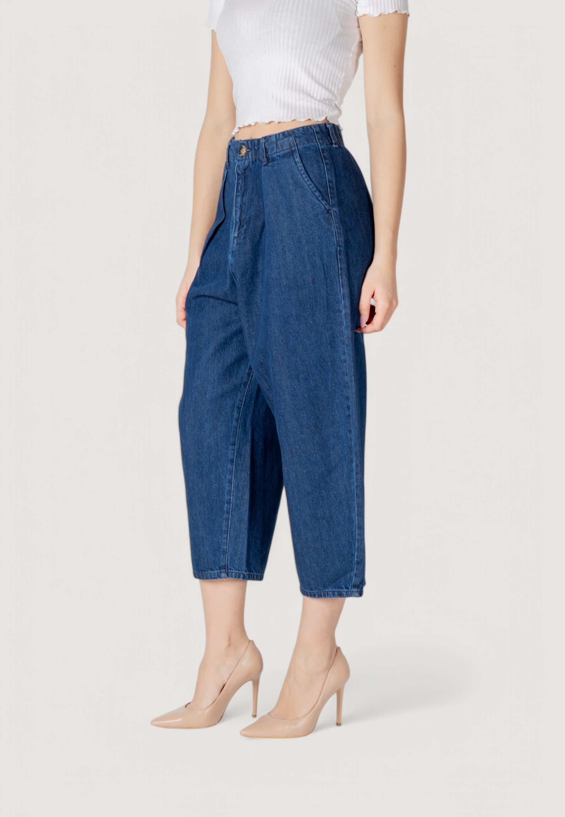 Jeans Only Onllerin Hw Balloon Db Dnm Qyt