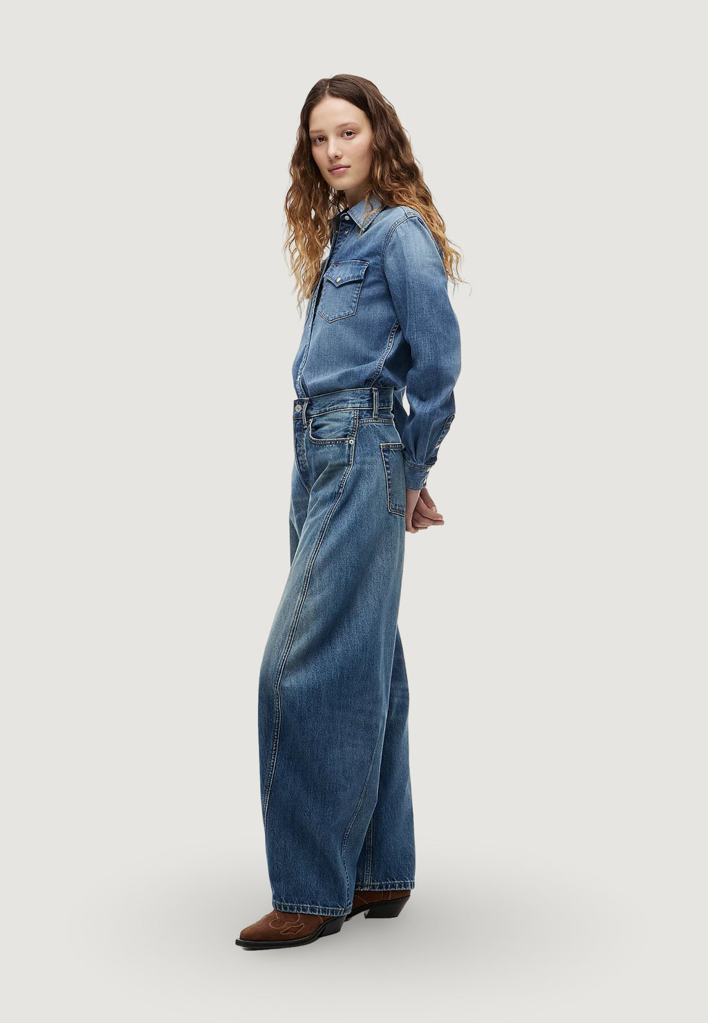 Jeans slouchy e balloon Tommy Hilfiger Jeans ELLA MID BARREL