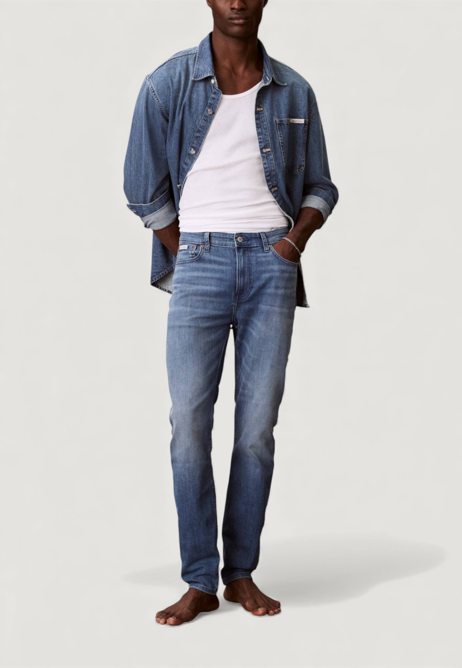 Jeans Tapered Calvin Klein Jeans LV04RE781G