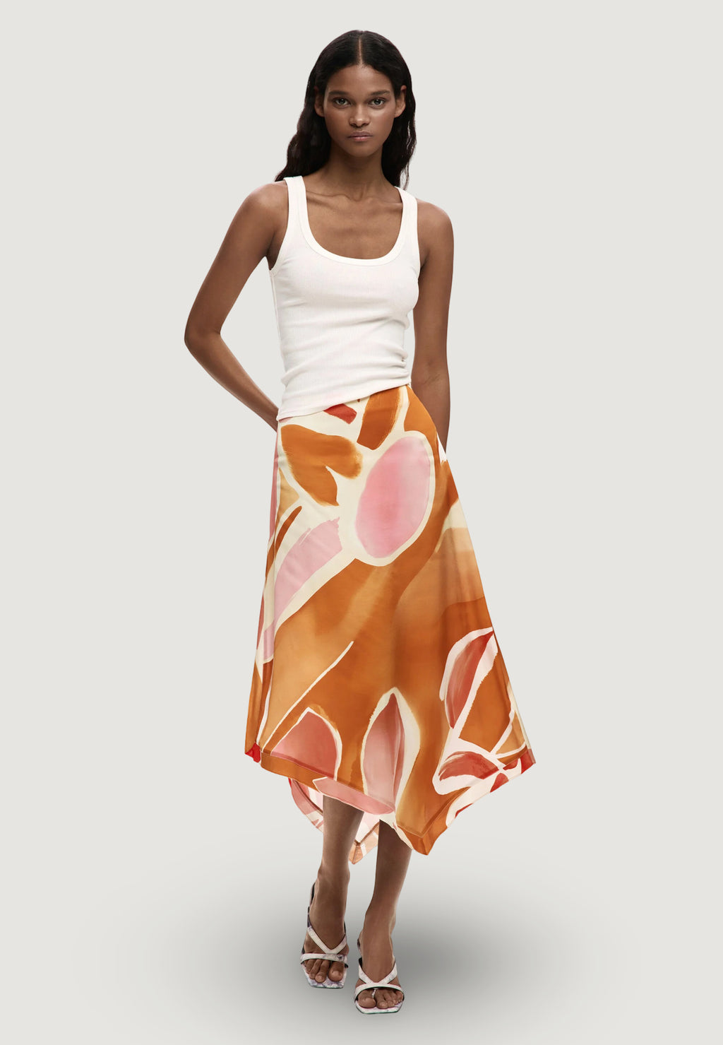 Longuette Desigual FAL_VENT_ORANGE
