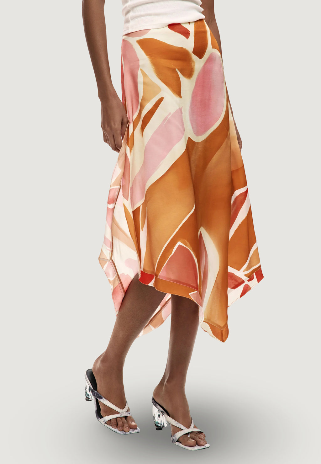 Longuette Desigual FAL_VENT_ORANGE