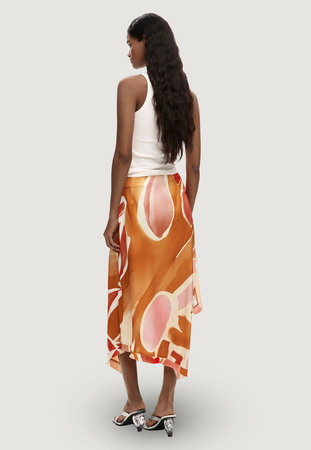 Longuette Desigual FAL_VENT_ORANGE