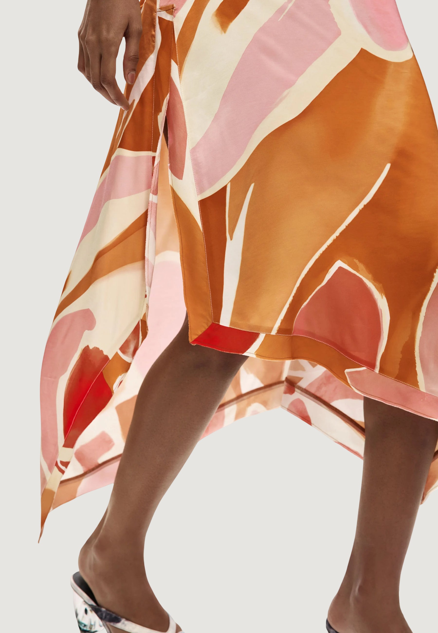 Longuette Desigual FAL_VENT_ORANGE