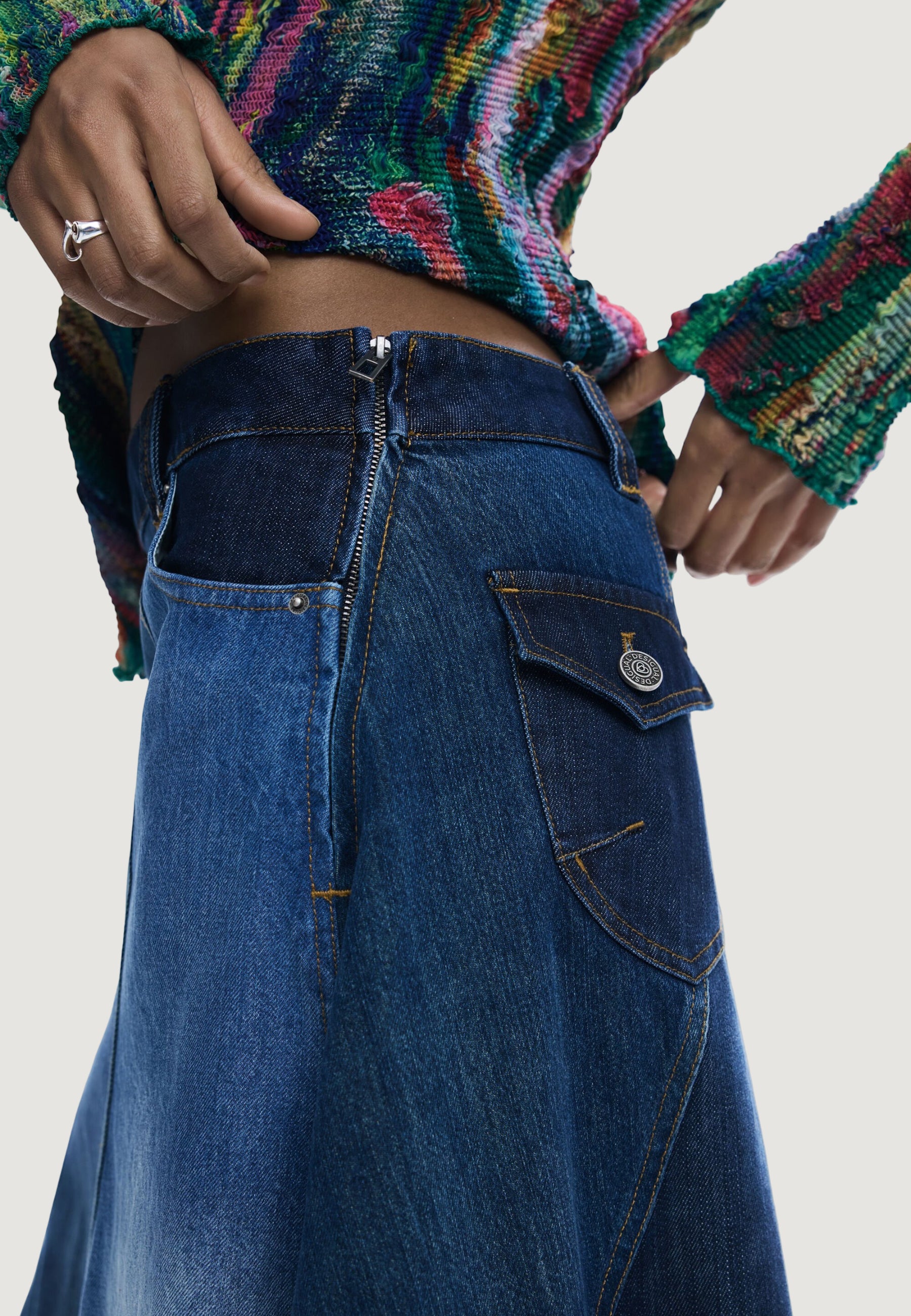 Longuette Desigual REPRISE_FAL_PARCH