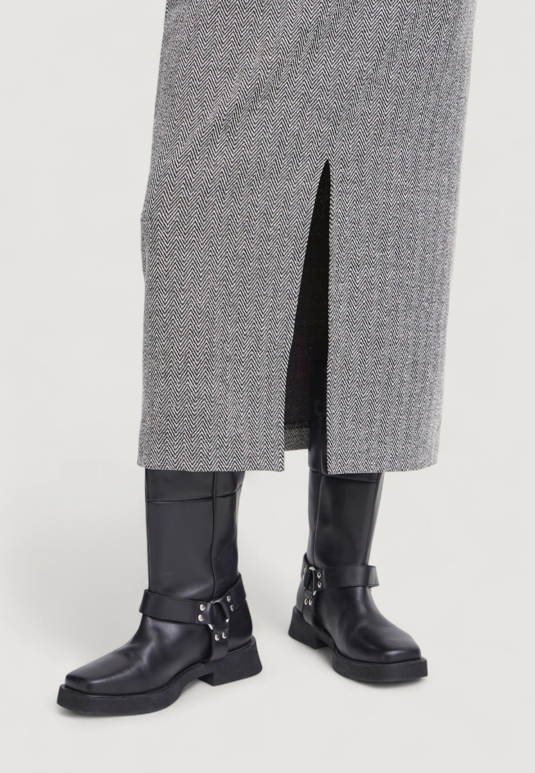 Longuette skirts ICHI IHKATE JACQUARD LONG SK