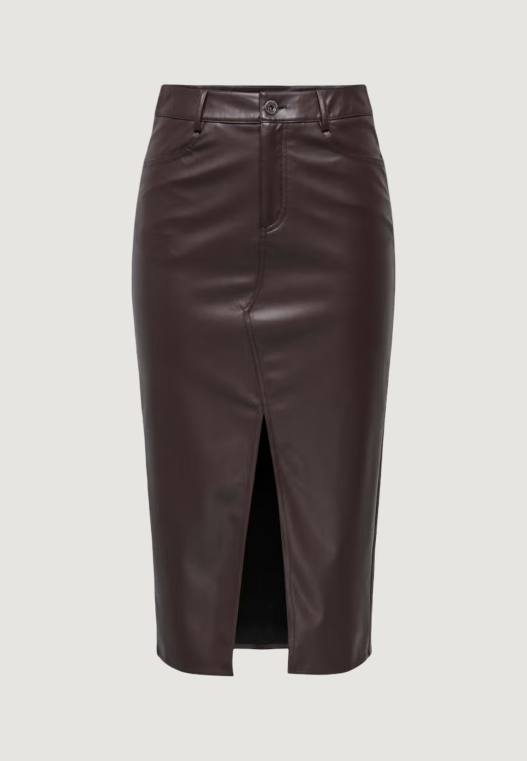 Longuette skirts Only ONLBITTEN FAUX LEATH PENCIL SKIRT CC OTW