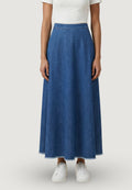 Longuette Only Onlmone Flowy Maxi Dnm Skirt Gua Sud