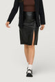 Longuette skirts Only ONLOLINE FAUX LEATHER SKIRT OTW NOOS