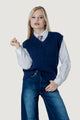 Maglia gilet I am ortensia cable vest
