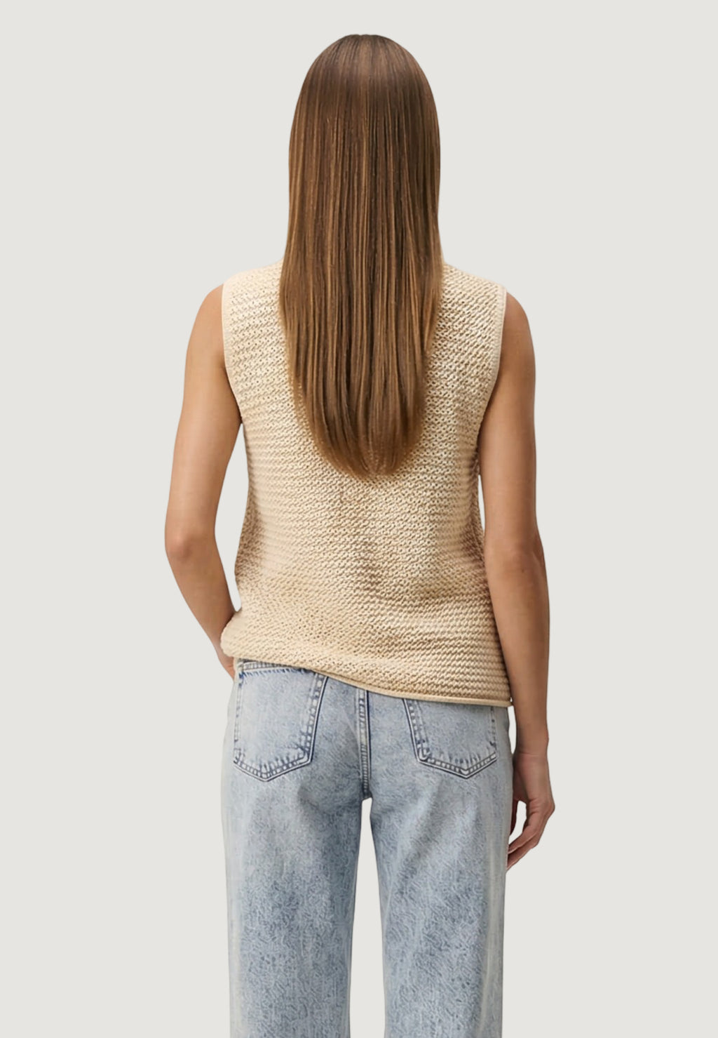 Maglia gilet Jacqueline de Yong Jdymartha S/L O-Neck Vest Knt
