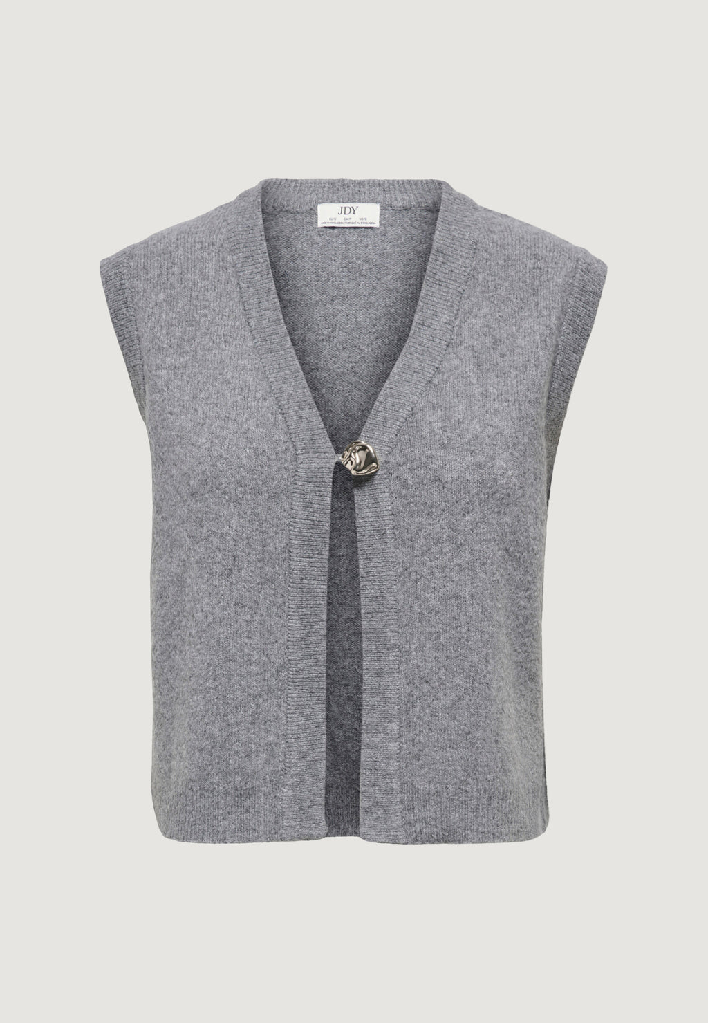 Vest sweater Jacqueline de Yong Jdybrilliant Life S/L Onebutton Vest Knt