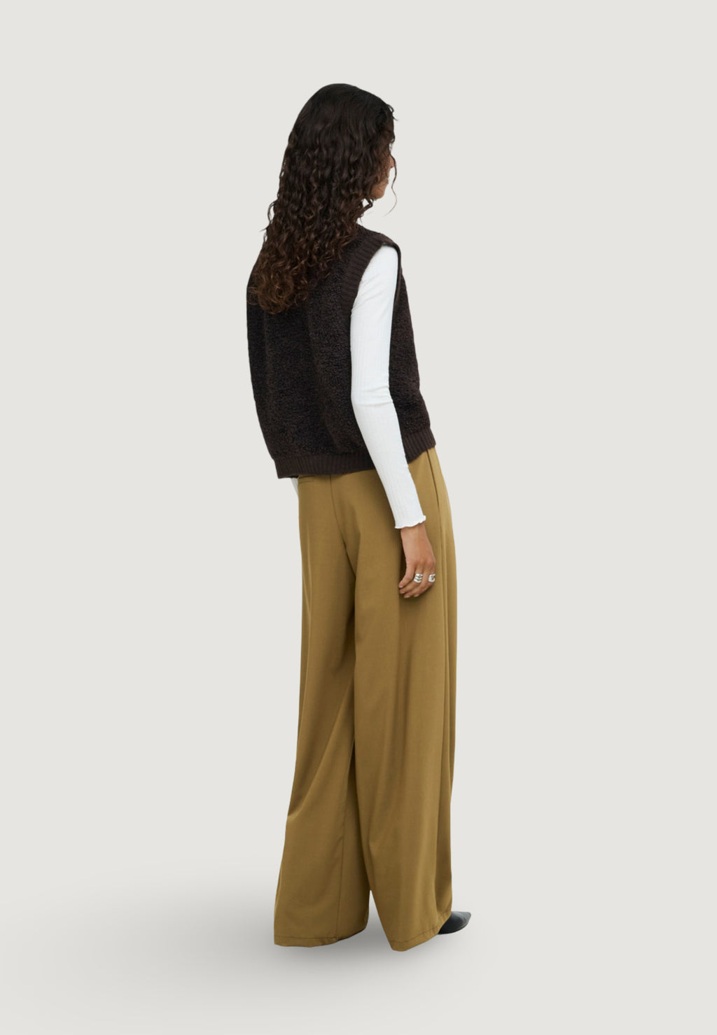 Vest sweater Jacqueline de Yong Jdyeira Life S/L On Button Vest Knt Noos