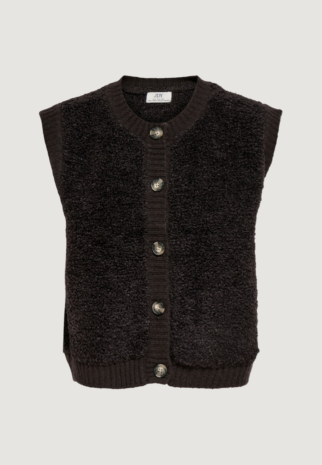Vest sweater Jacqueline de Yong Jdyeira Life S/L On Button Vest Knt Noos