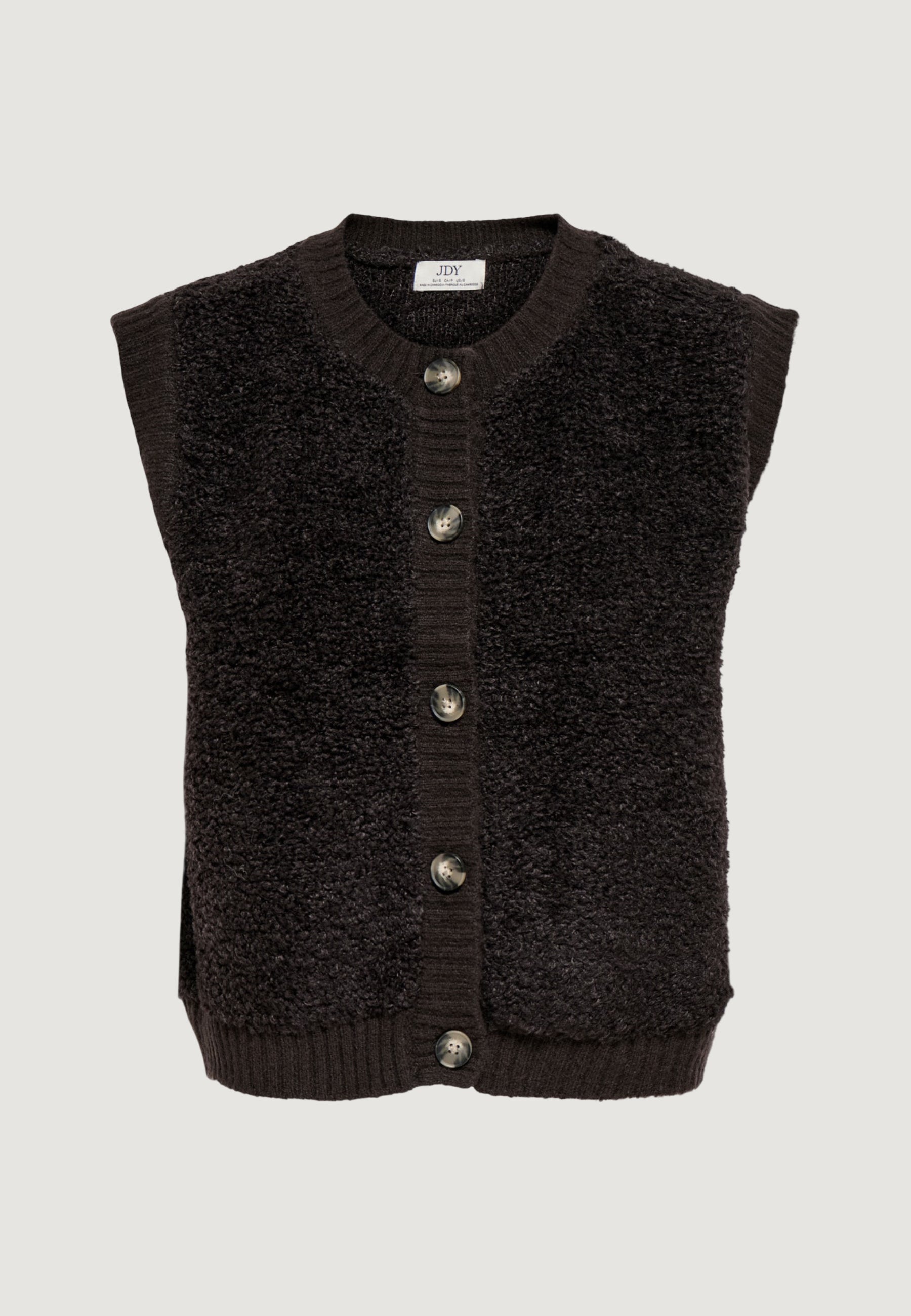 Vest sweater Jacqueline de Yong Jdyeira Life S/L On Button Vest Knt Noos
