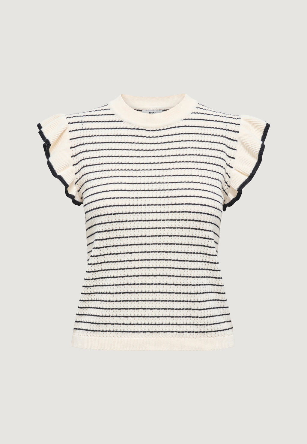 Maglia gilet Jacqueline de Yong Jdycarice S/L Frill Pullover Knt Noos