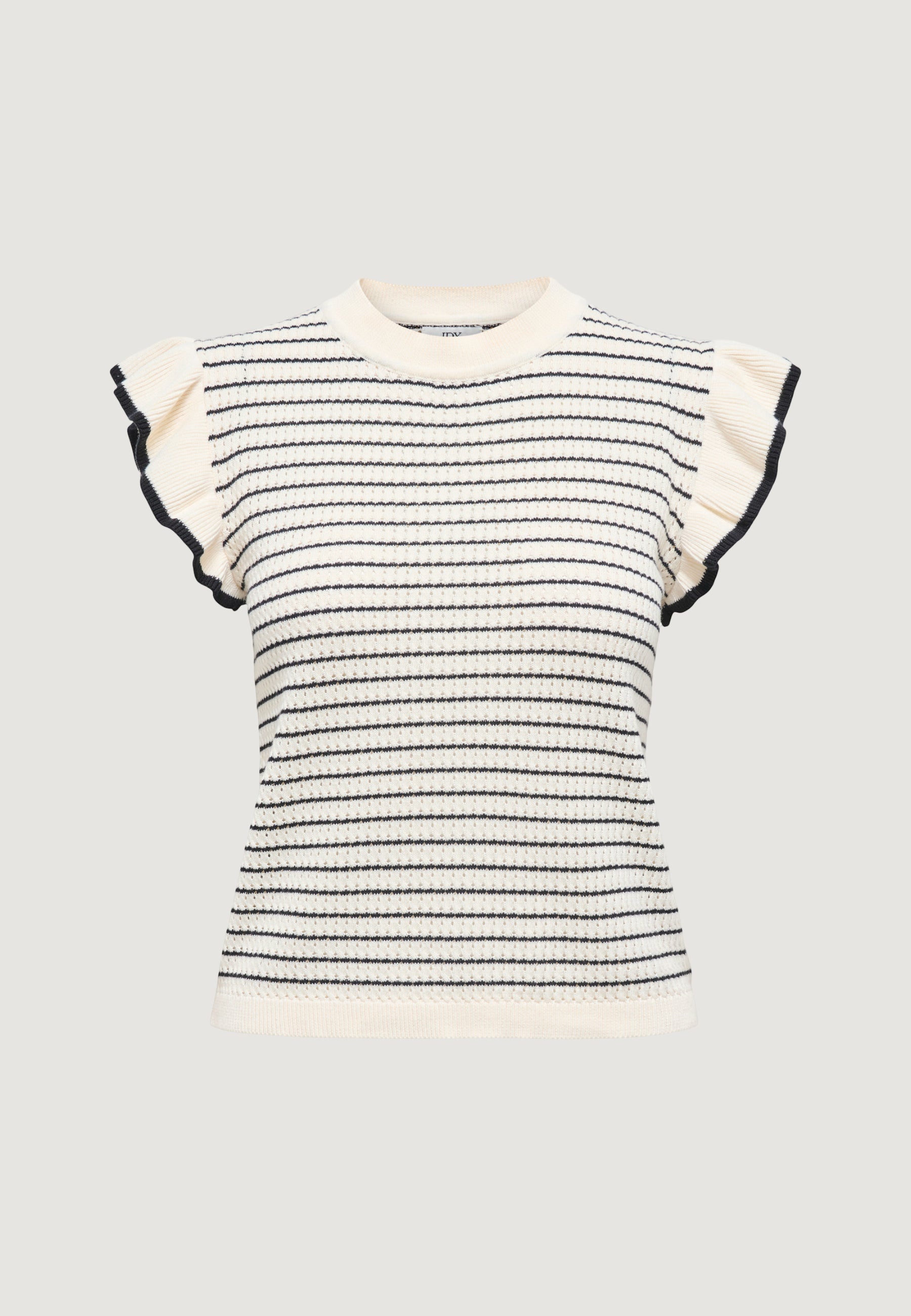 Maglia gilet Jacqueline de Yong Jdycarice S/L Frill Pullover Knt Noos