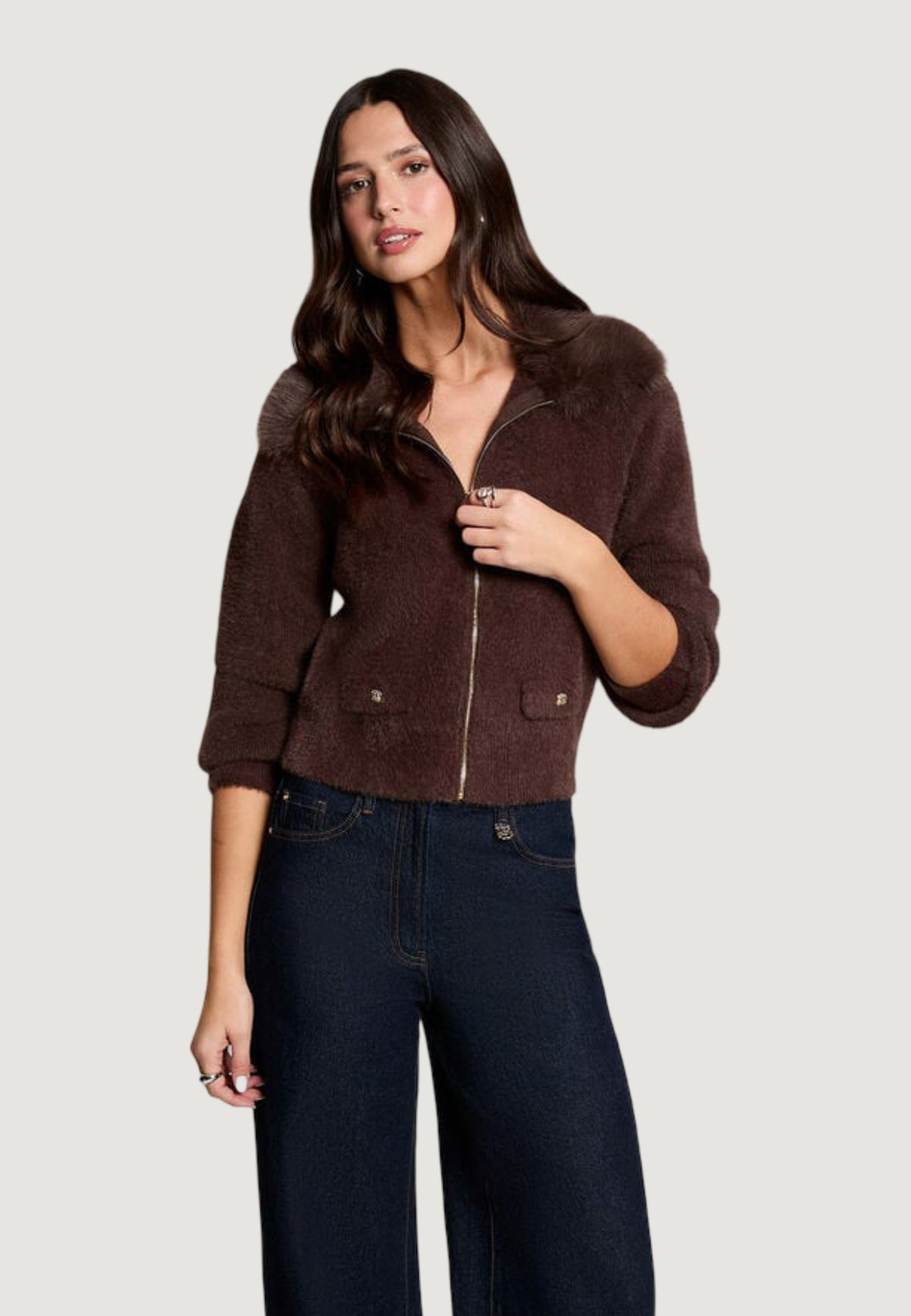 Maglia gilet Morgan De Toi 262-MBOBBY