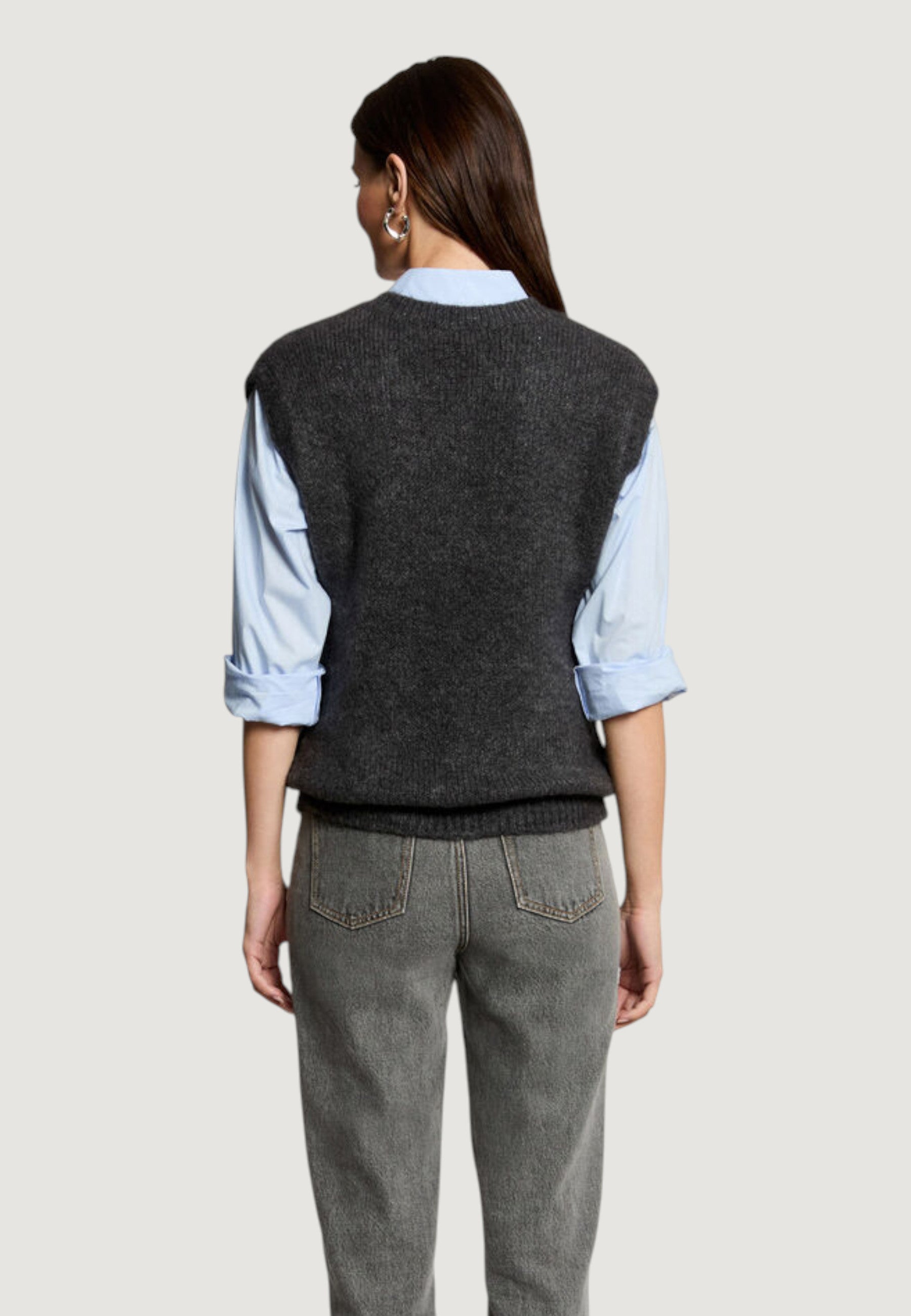 Maglia gilet Morgan De Toi 242-MPLUIE
