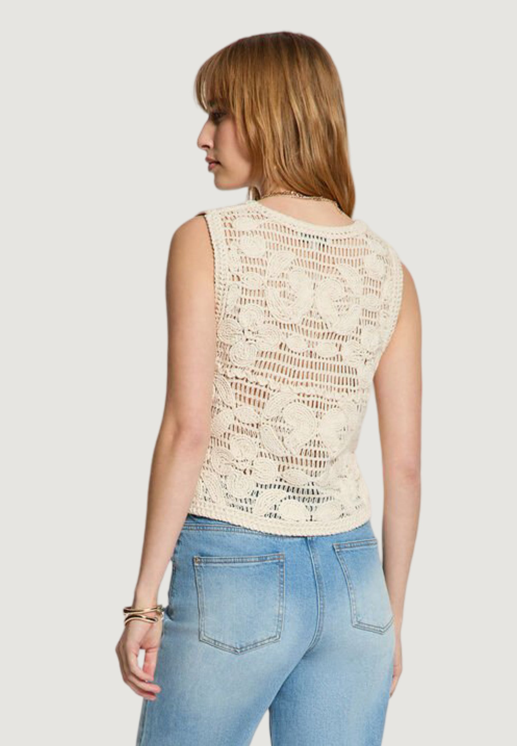 Maglia gilet Morgan De Toi 261-MNEO