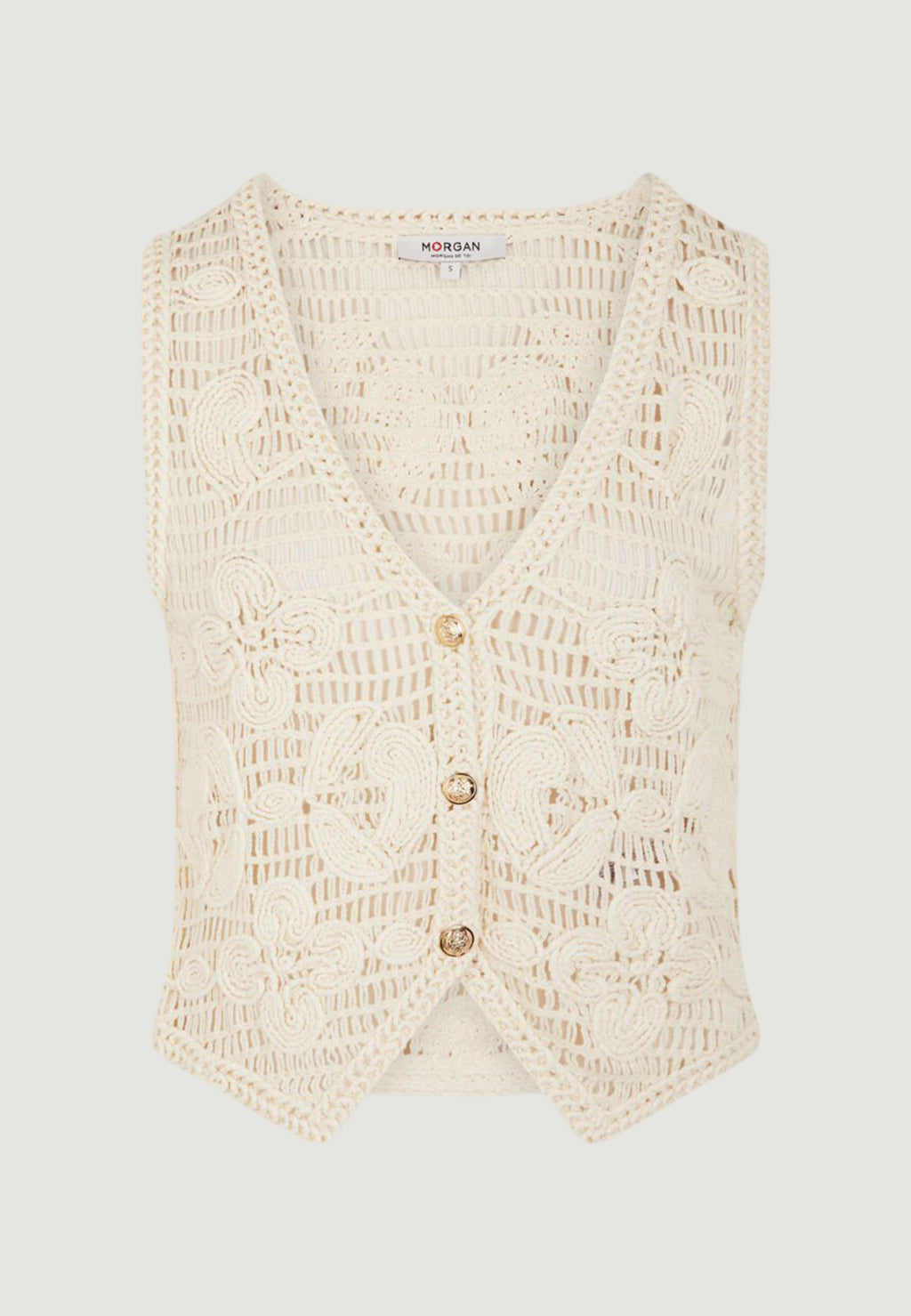 Maglia gilet Morgan De Toi 261-MNEO