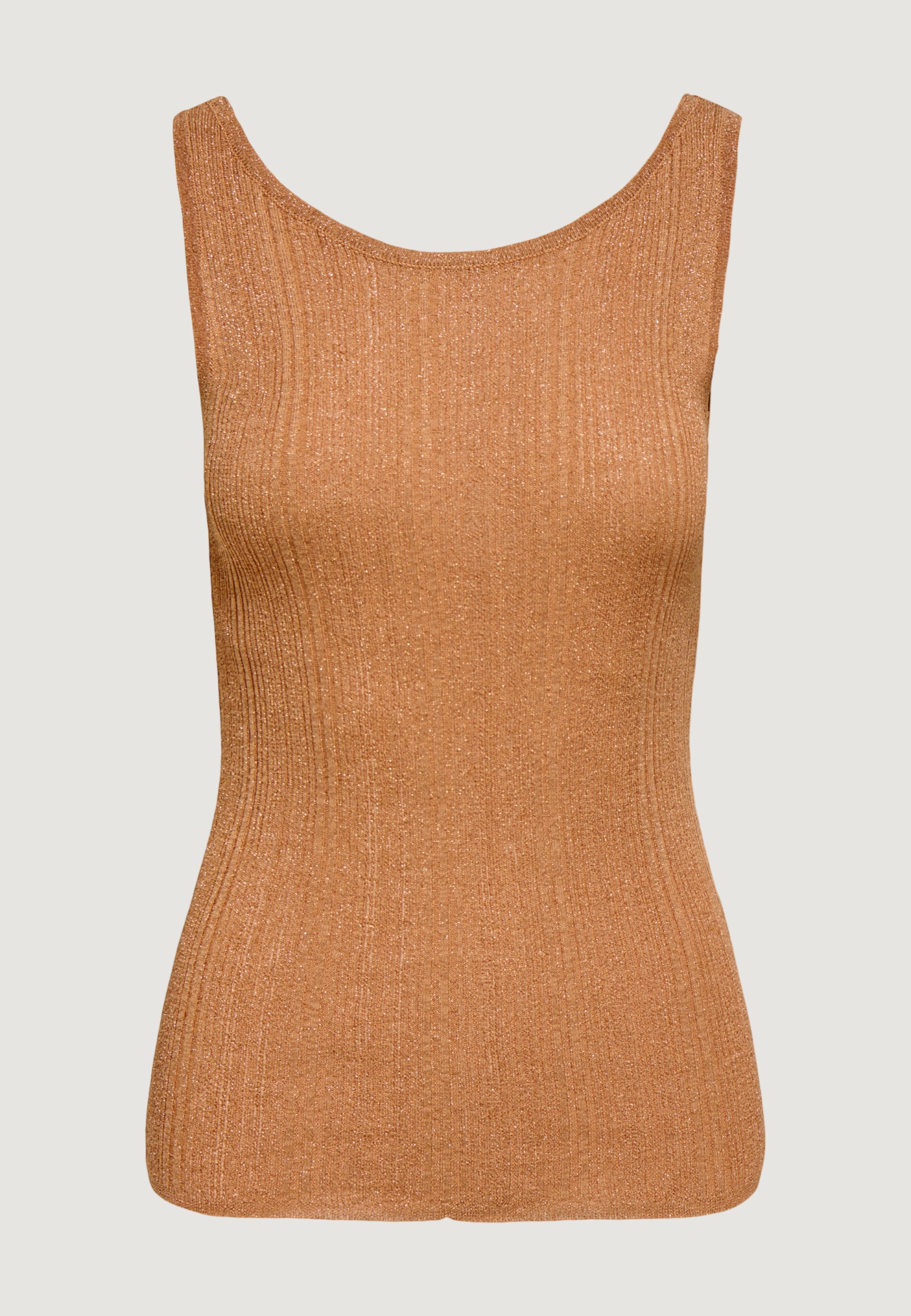 Canotta Only Onlanna Sl Glitter Revers Rib Top Knt