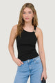 Canotta Only Onlmeddi Sl Rib Tank Top Knt