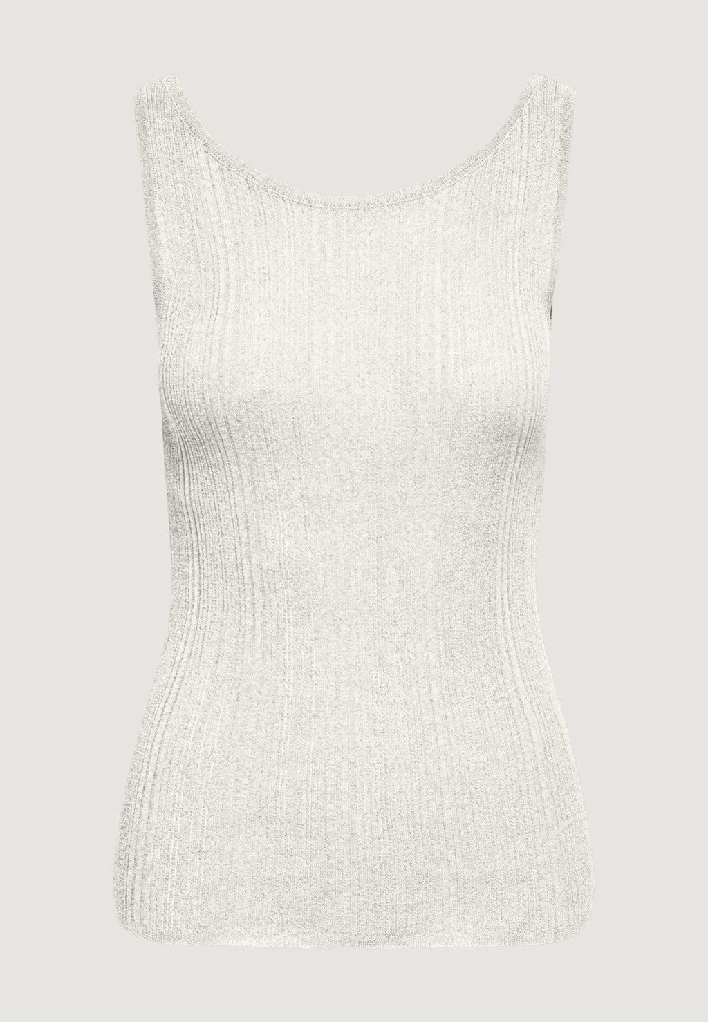 Tank top Only Onlanna Sl Glitter Revers Rib Top Knt
