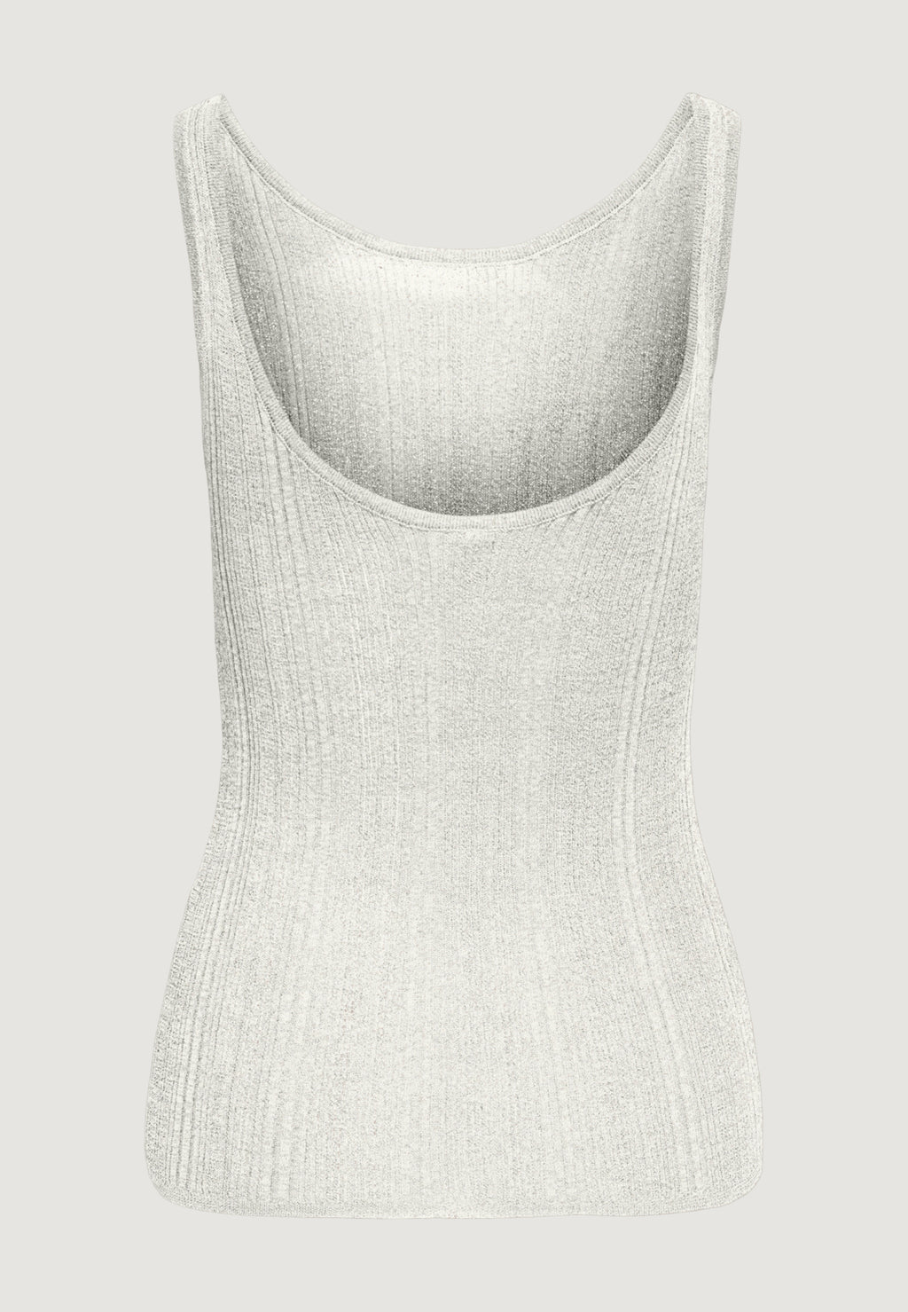 Tank top Only Onlanna Sl Glitter Revers Rib Top Knt