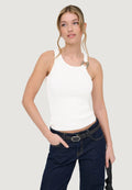 Canotta Only Onlmeddi Sl Rib Tank Top Knt