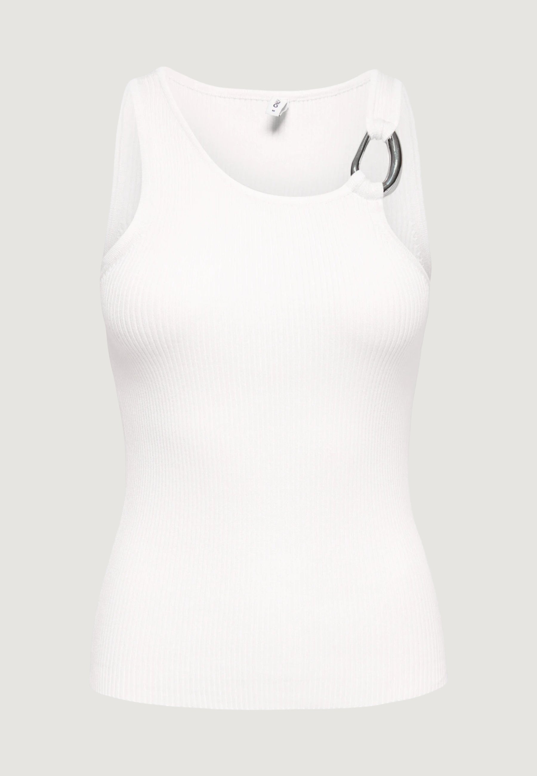Canotta Only Onlmeddi Sl Rib Tank Top Knt