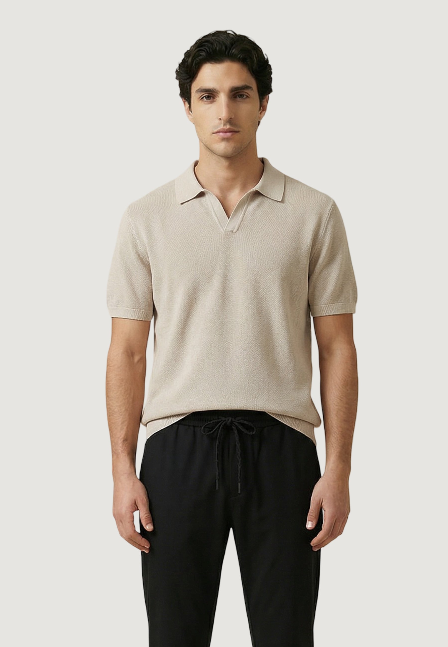 Maglia in filo manica corta Gianni Lupo GL35318