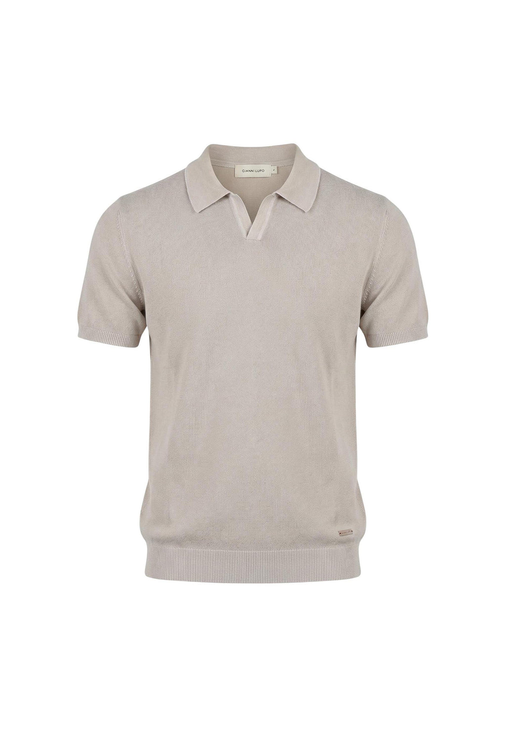 Short-sleeved yarn jersey Gianni Lupo GL35318