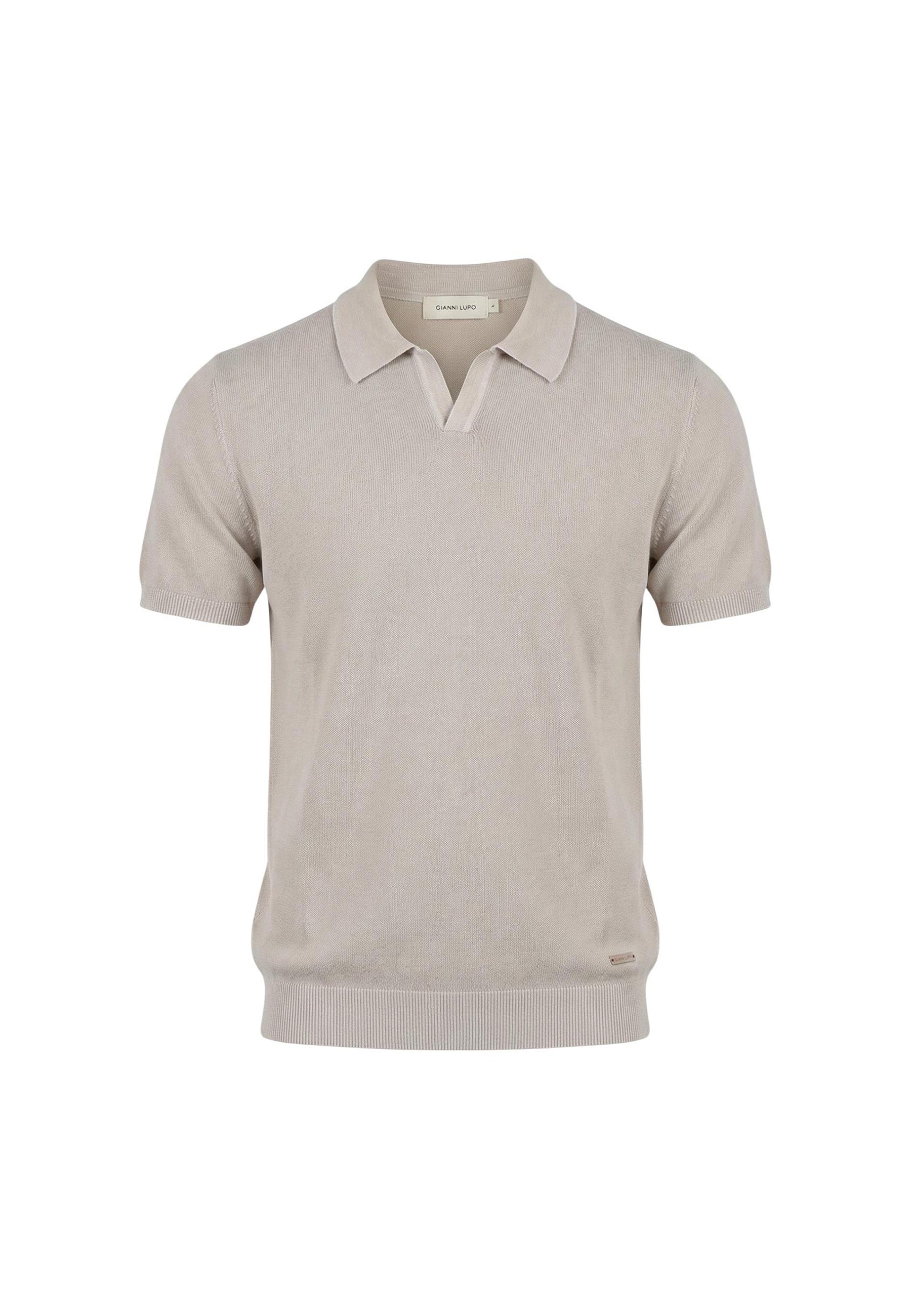 Short-sleeved yarn jersey Gianni Lupo GL35318