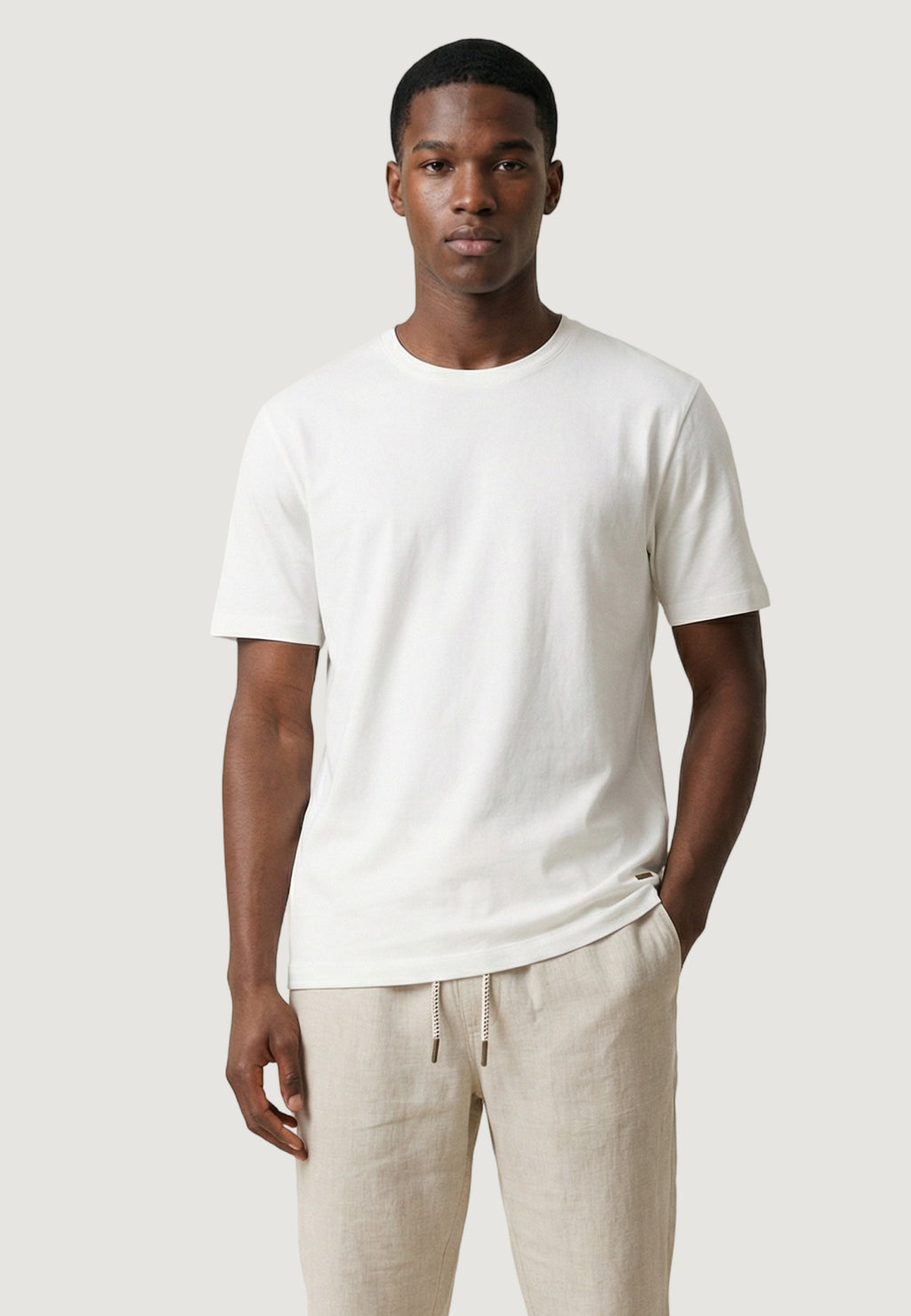 Maglia in filo manica corta Gianni Lupo GL545S-S26