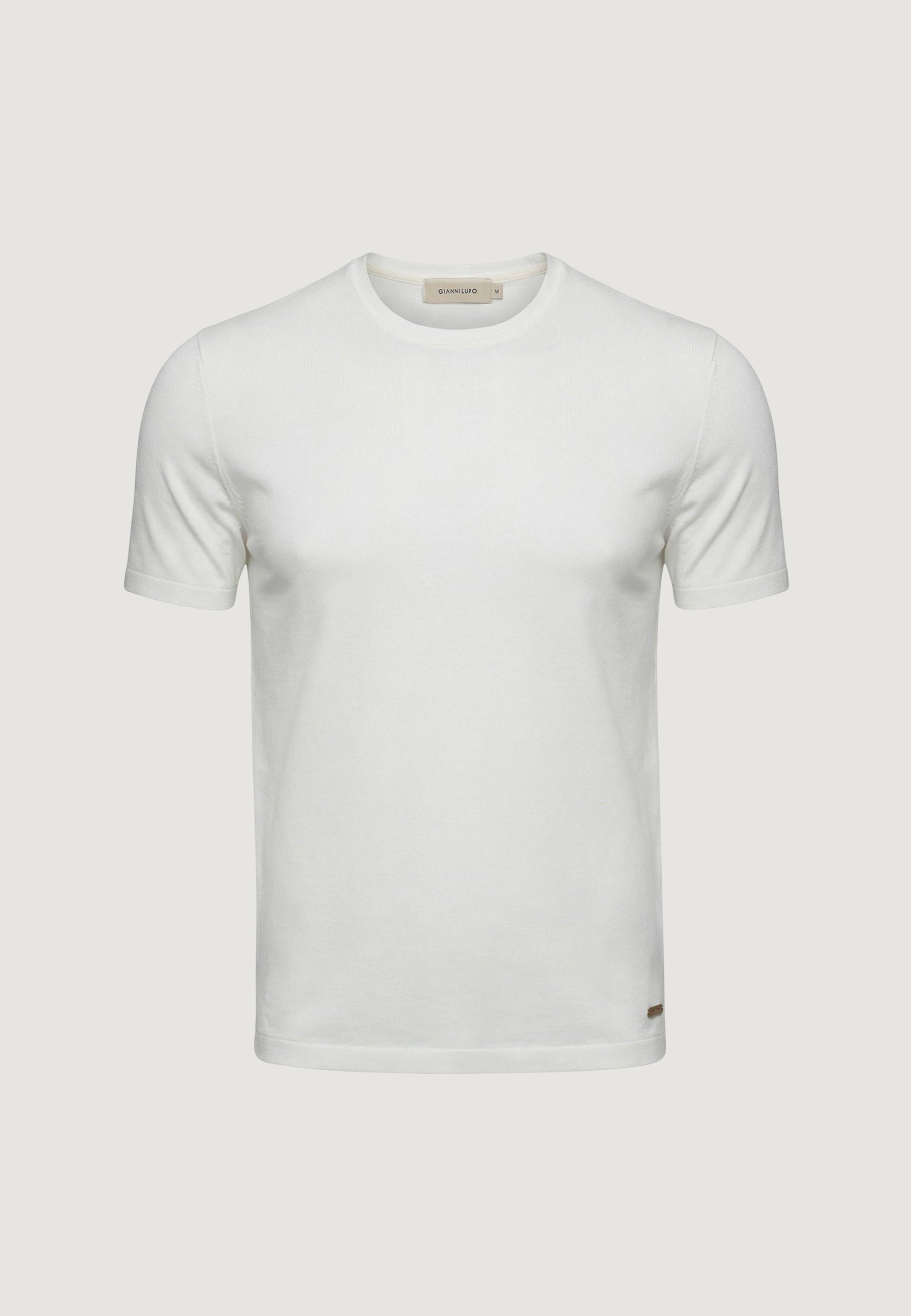 Maglia in filo manica corta Gianni Lupo GL545S-S26