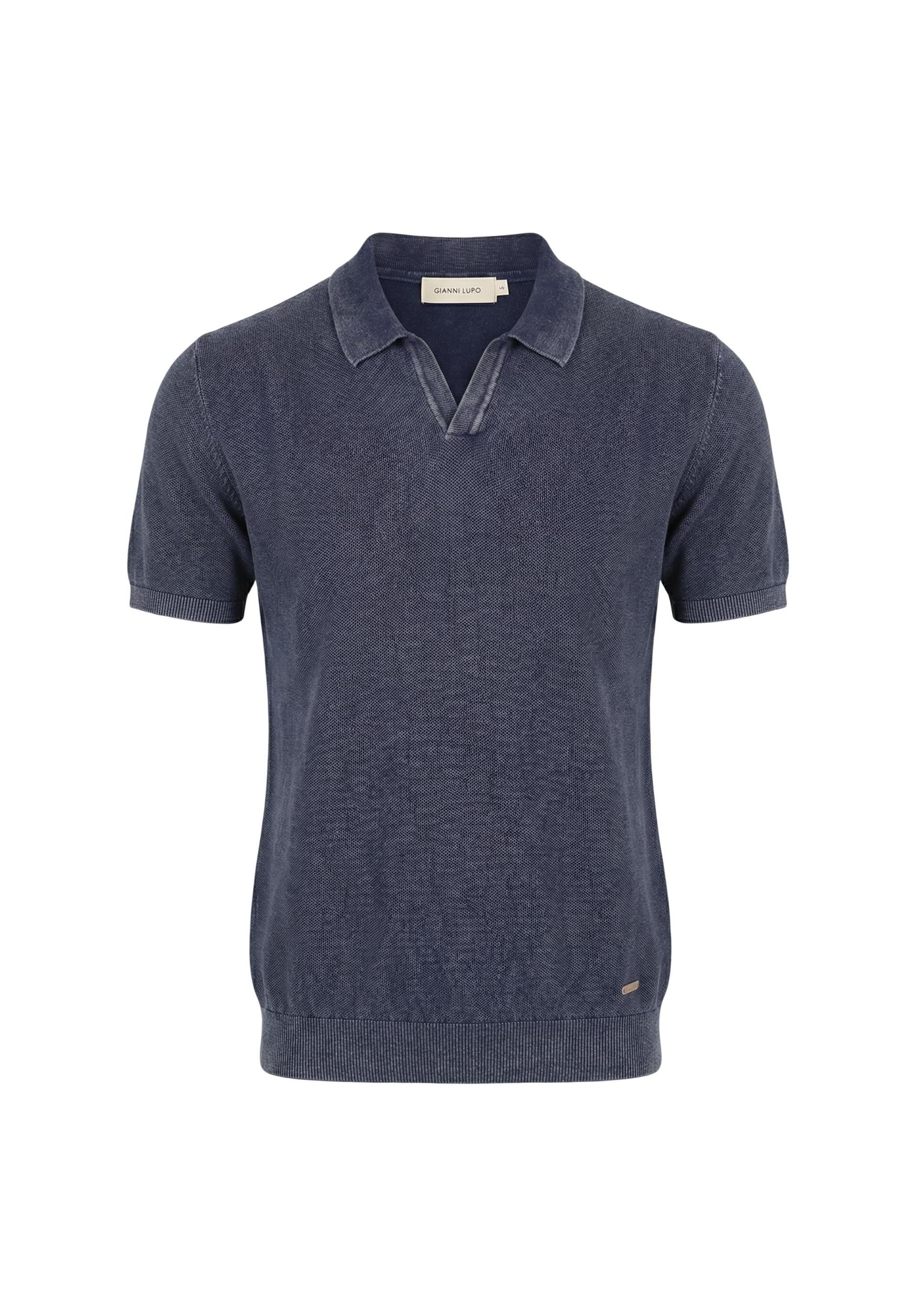 Short-sleeved yarn jersey Gianni Lupo GL35318