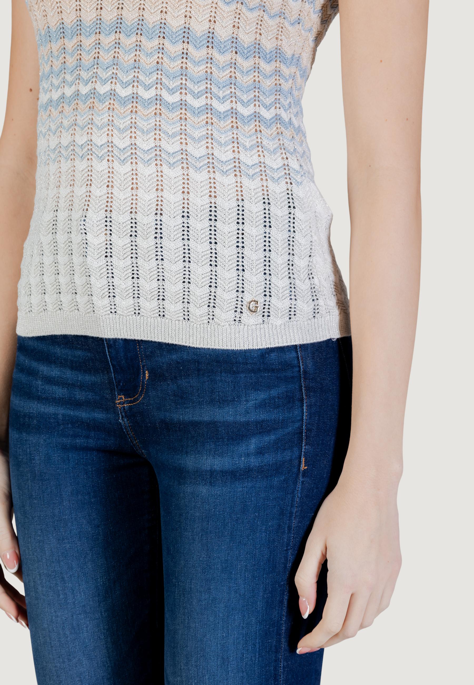 Maglia in filo manica corta Guess SL ROSALYN TANK TOP SWTR