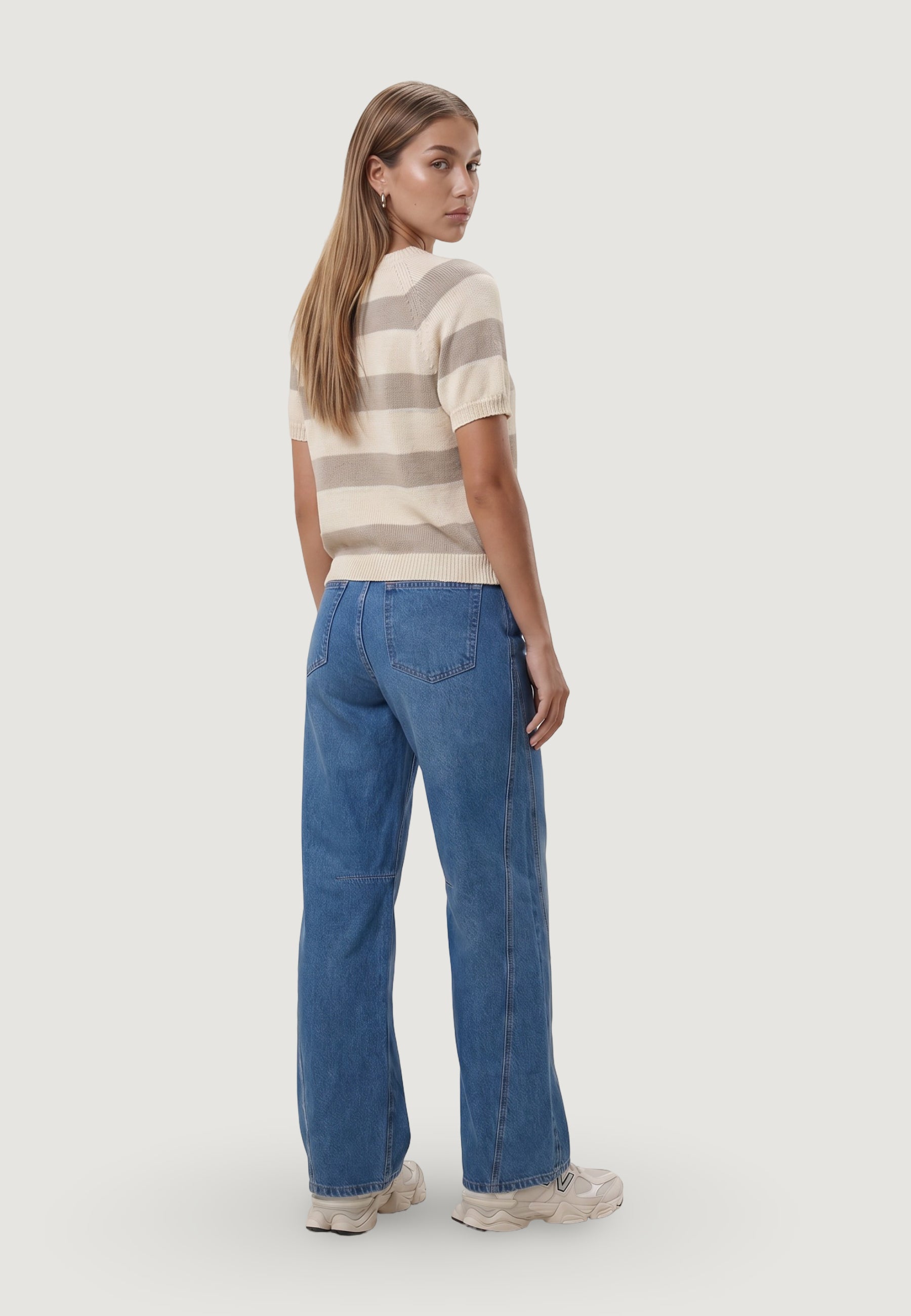 Short sleeve jersey I am Maglia Cotone Rigata